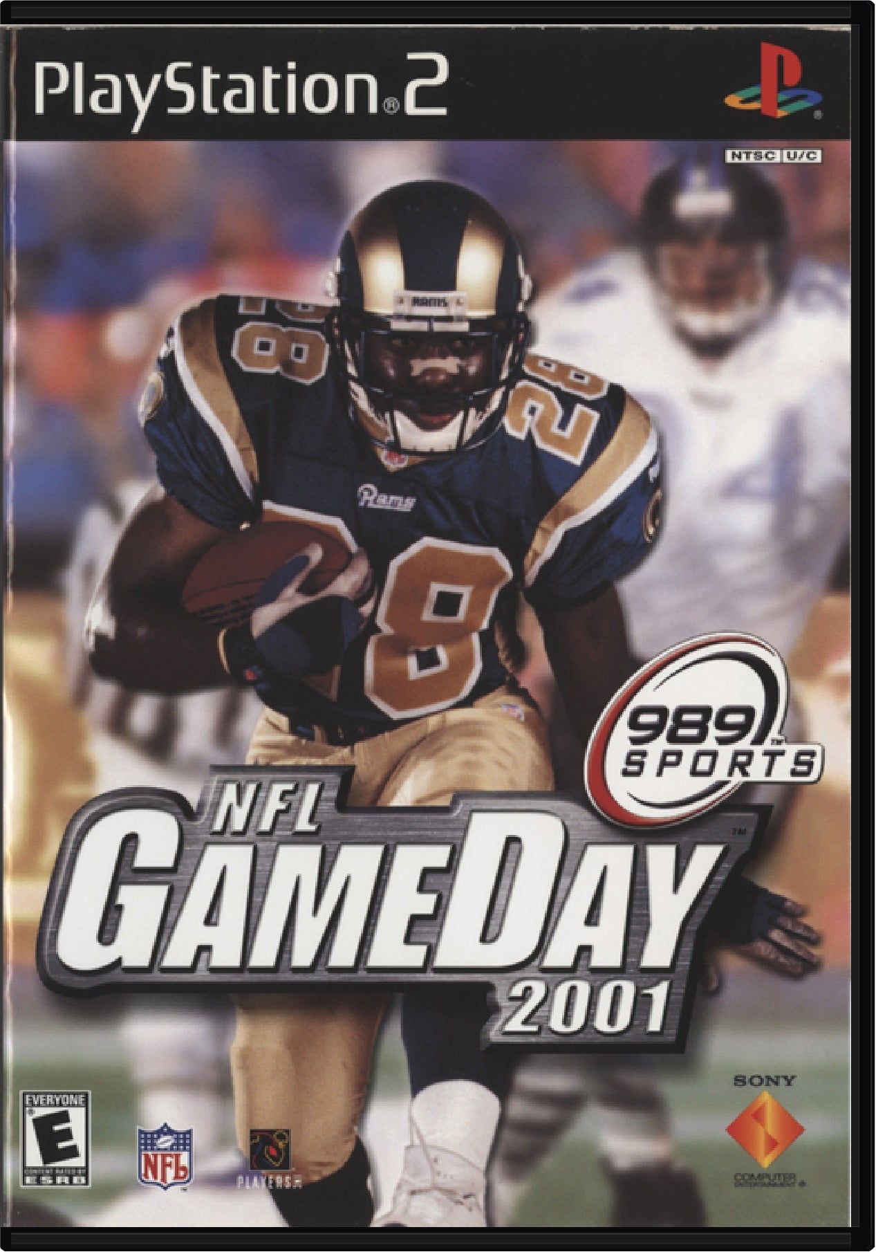 NFL GameDay 2001 Cover Art and Product Photo