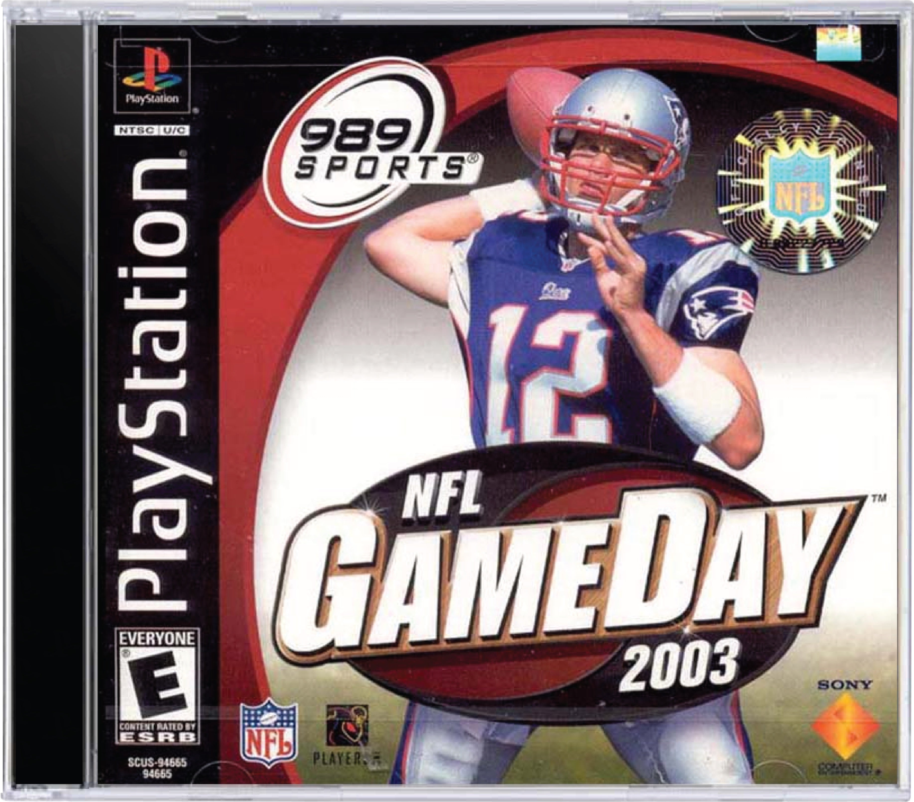 NFL GameDay 2003 Cover Art and Product Photo