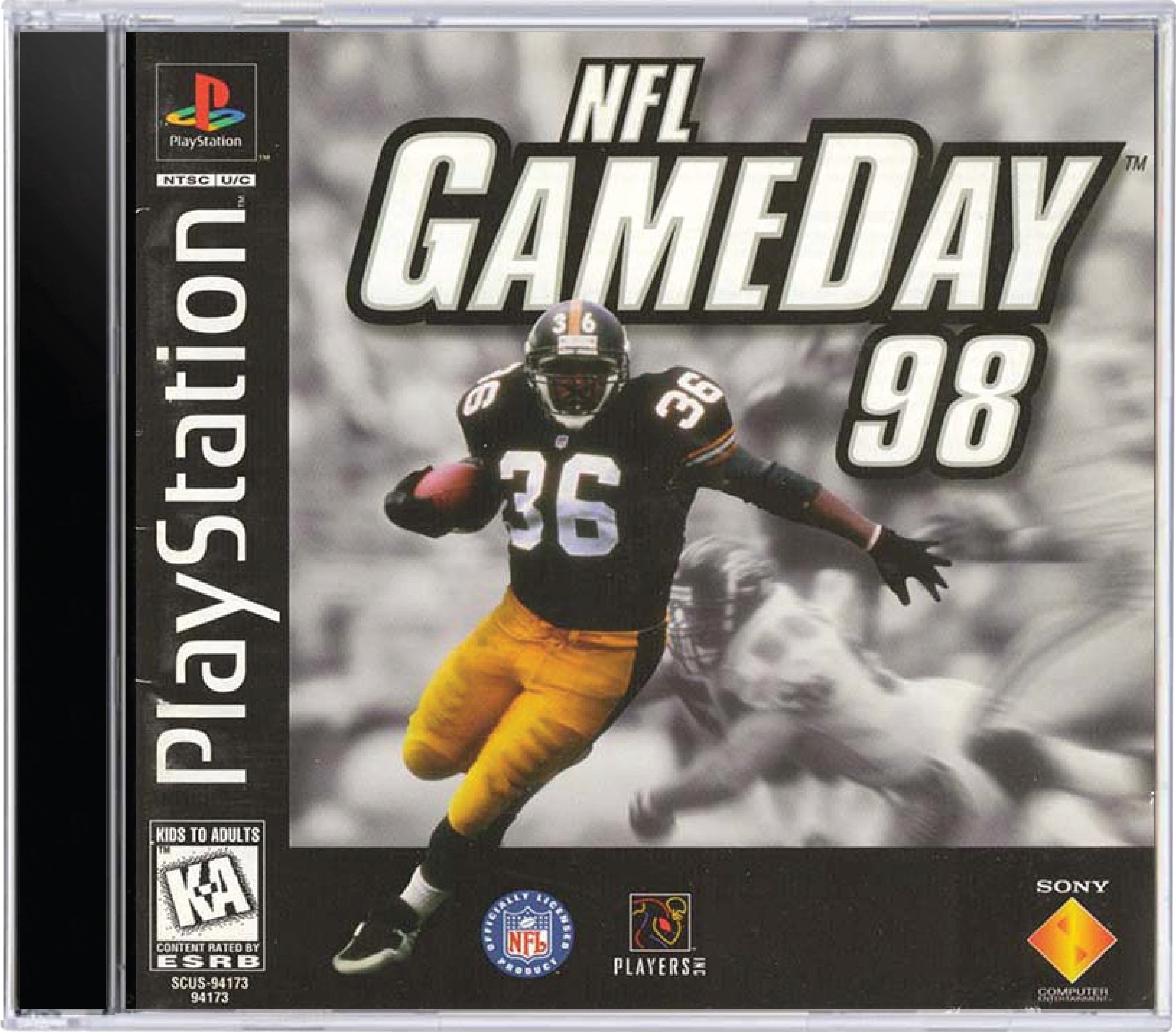 NFL GameDay 98 Cover Art and Product Photo