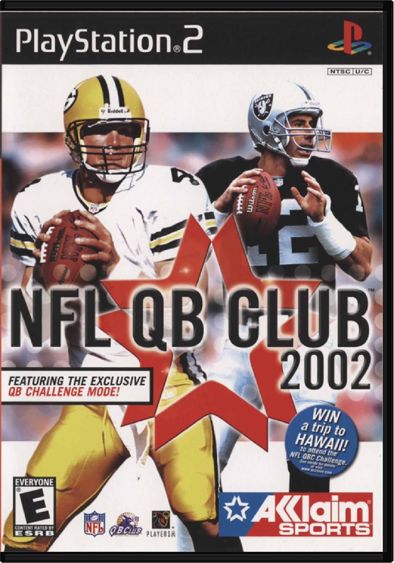 NFL QB Club 2002 Cover Art and Product Photo