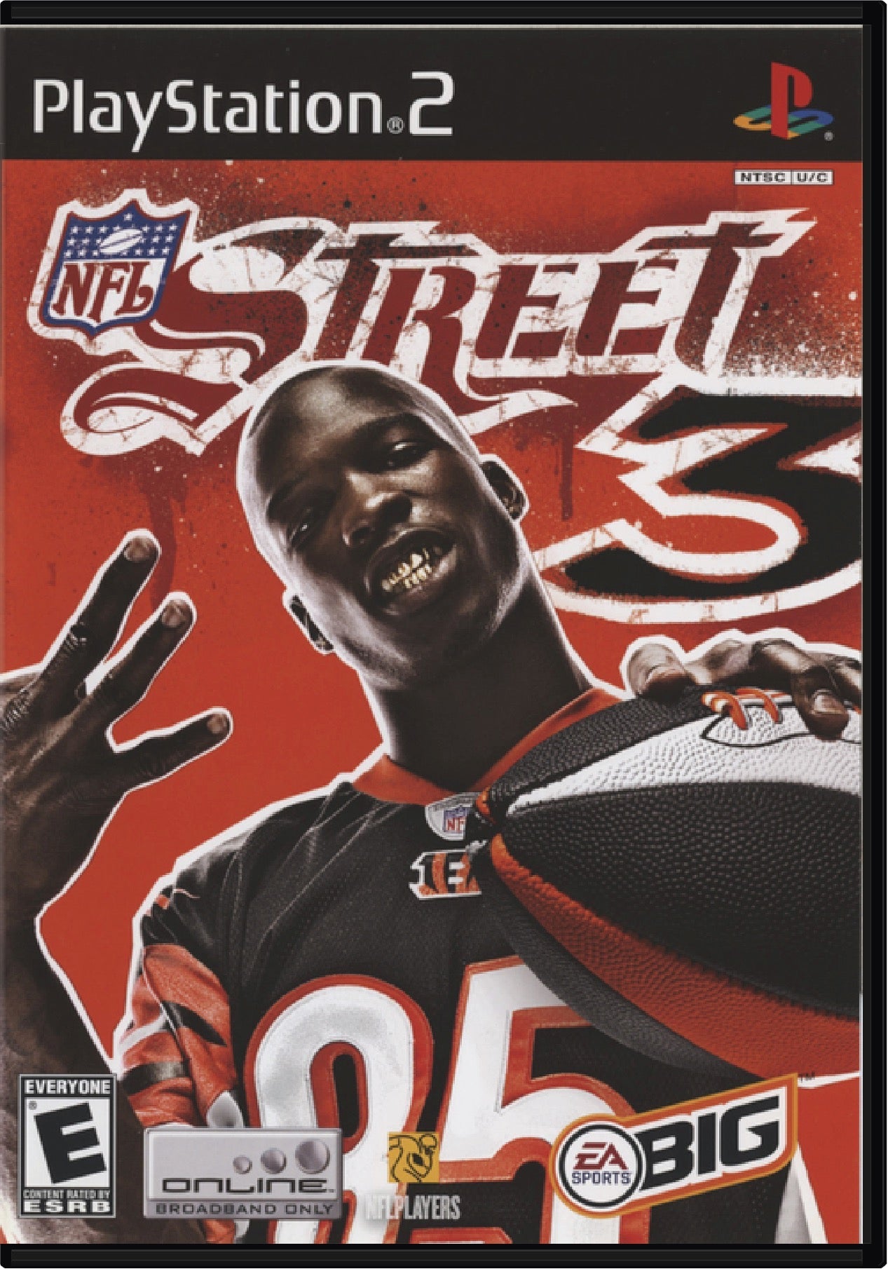 NFL Street 3 Cover Art and Product Photo