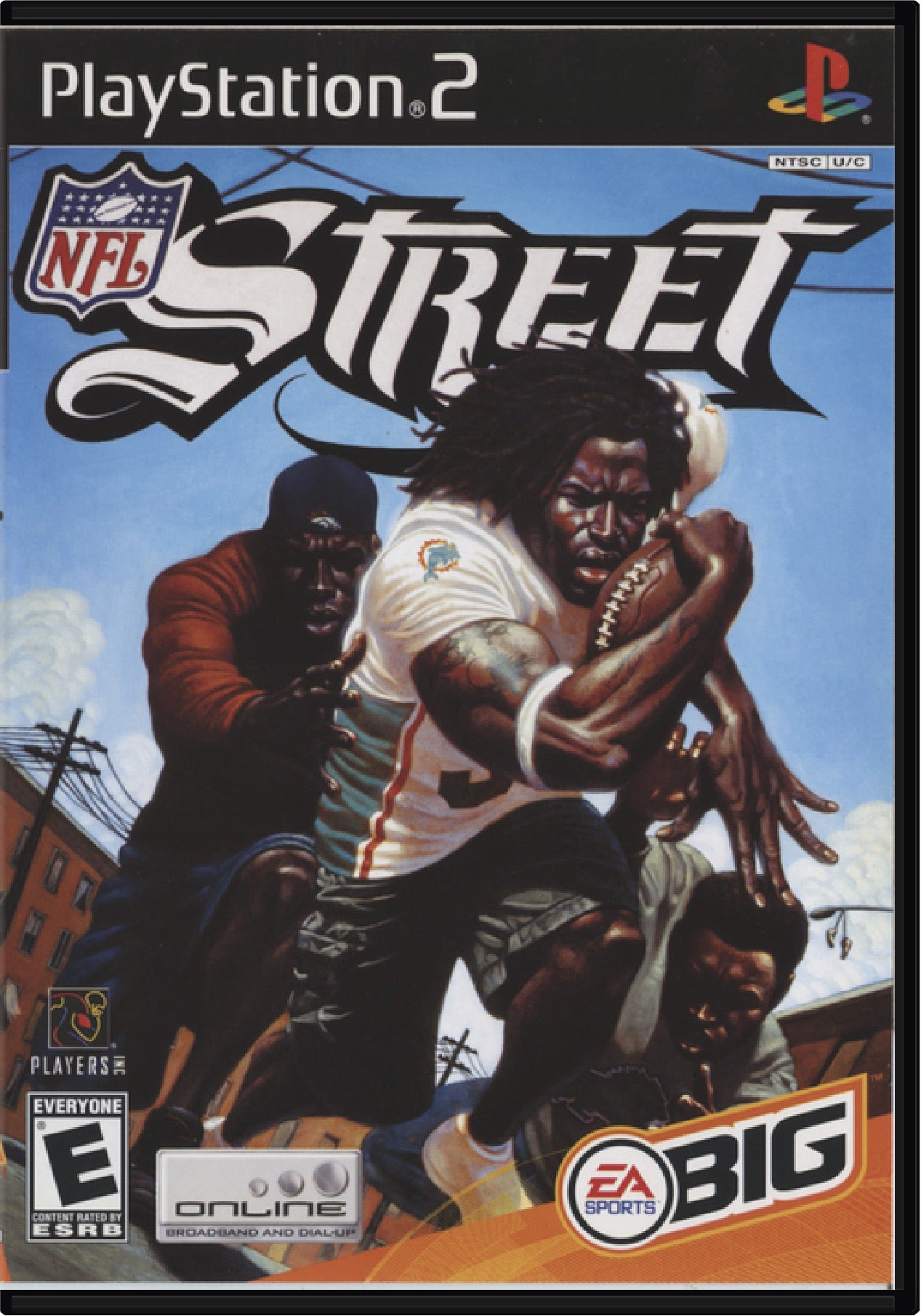 NFL Street Cover Art and Product Photo