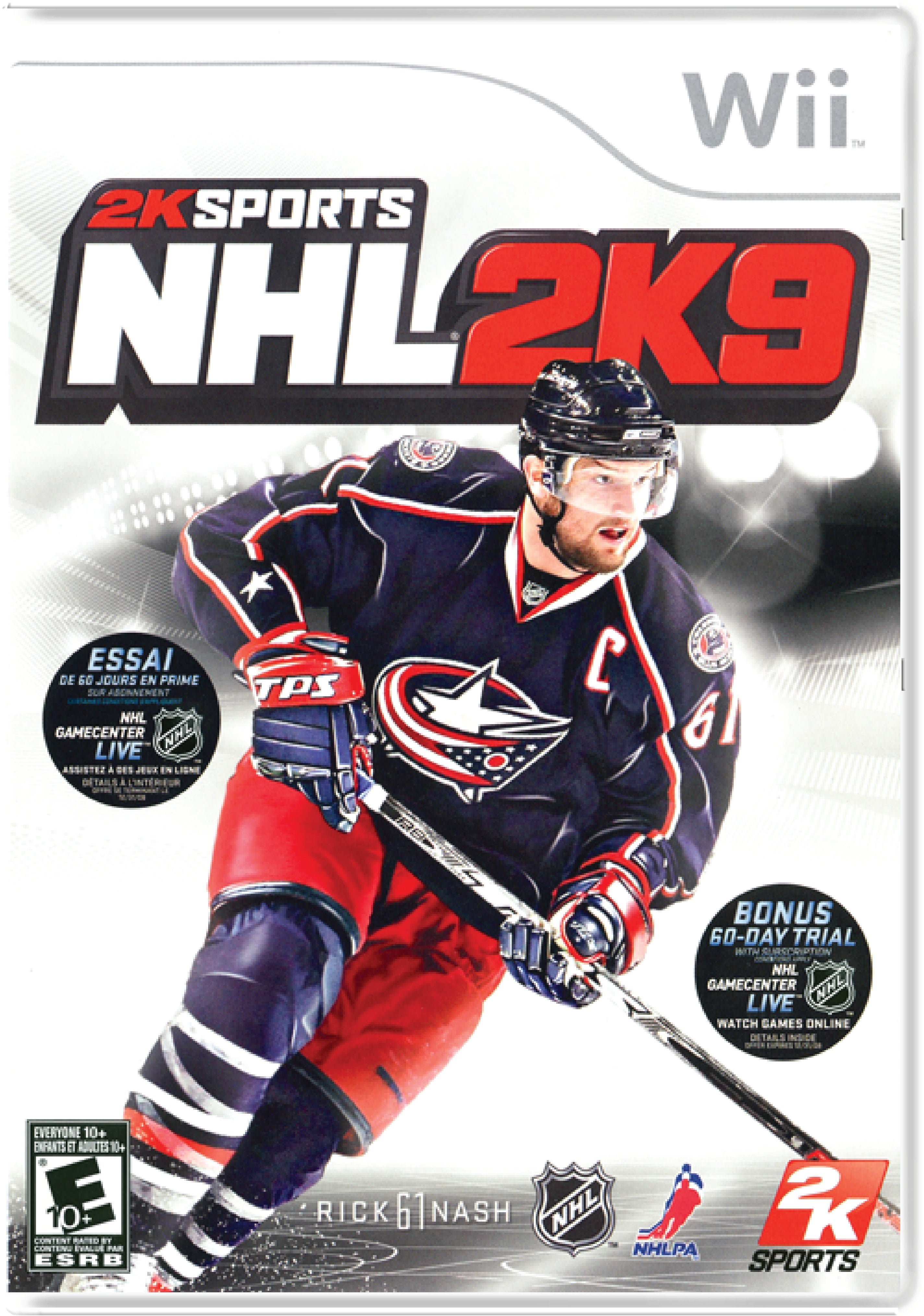 NHL 2K9 Cover Art