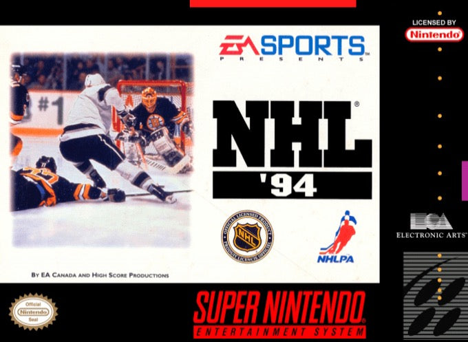 NHL 94 Cover Art