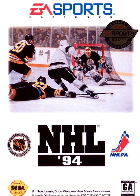 NHL 94 Cover Art