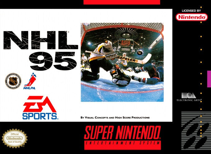 NHL 95 Cover Art