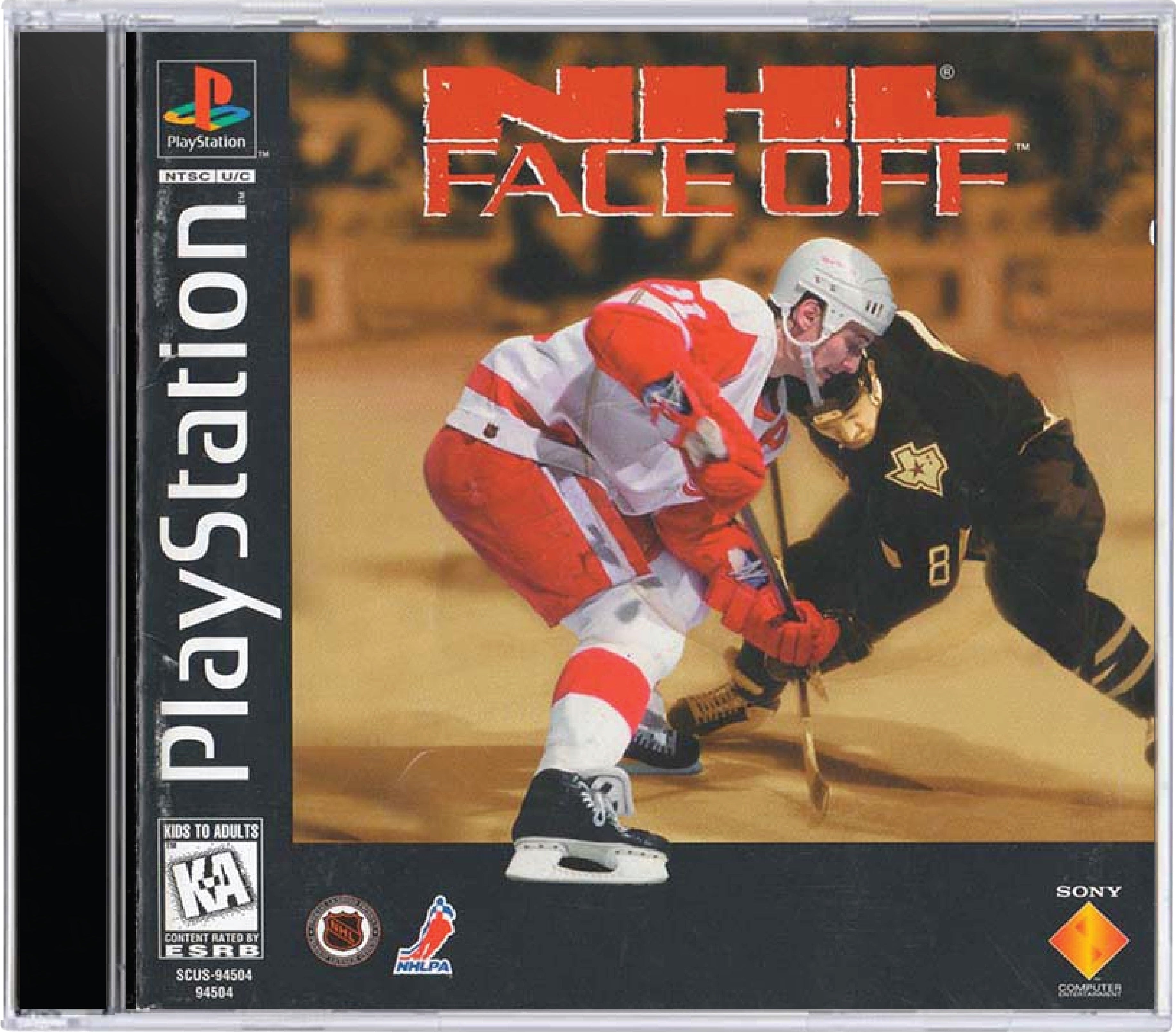 NHL FaceOff Cover Art and Product Photo