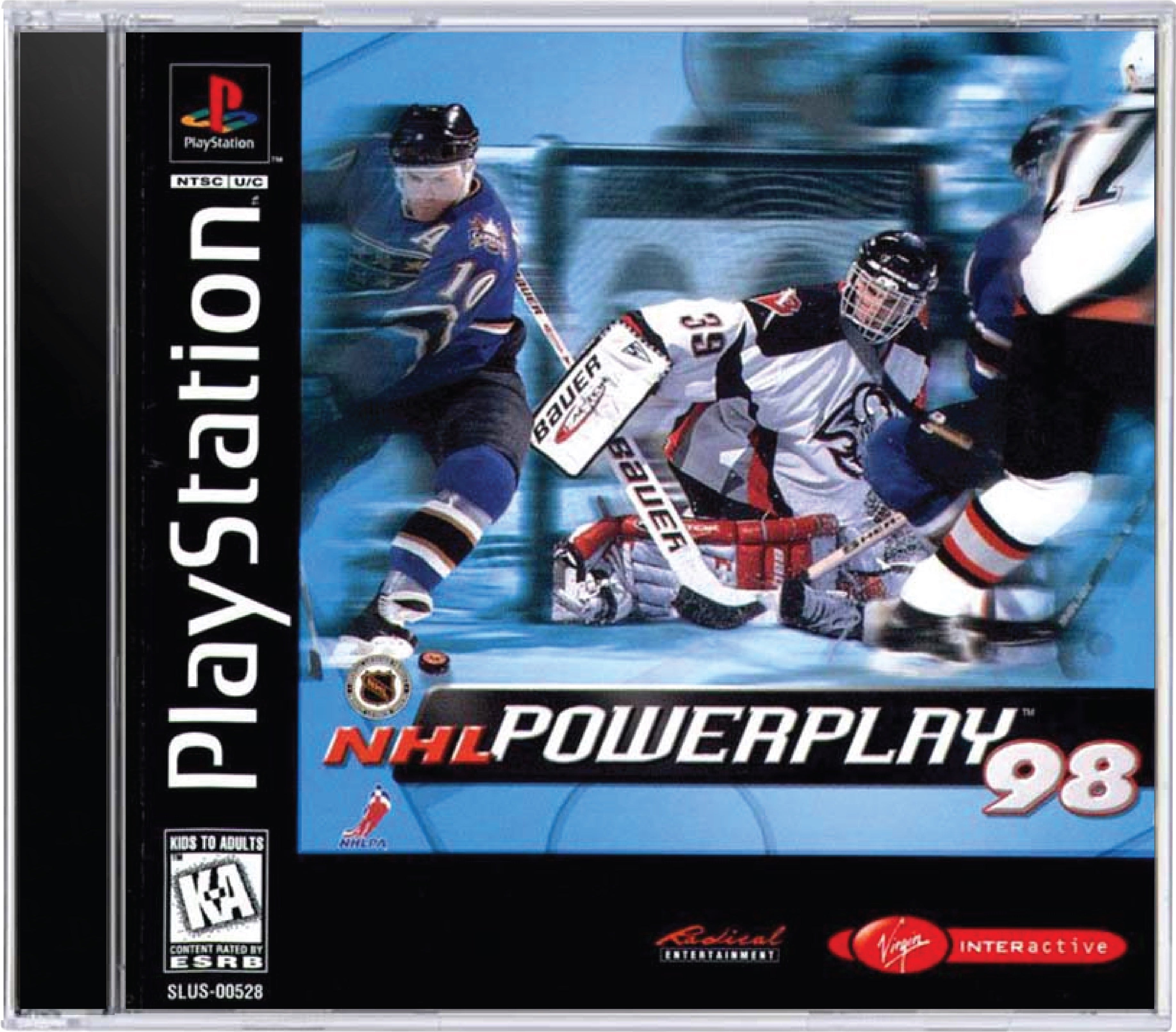 NHL Powerplay 98 Cover Art and Product Photo