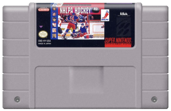 NHLPA Hockey 93 Cartridge