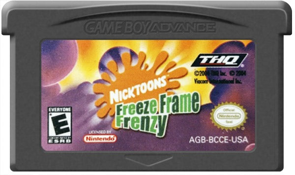 Nicktoons Freeze Frame Frenzy Cartridge