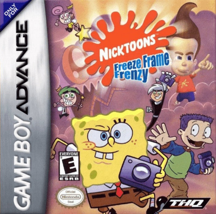 Nicktoons Freeze Frame Frenzy Cover Art