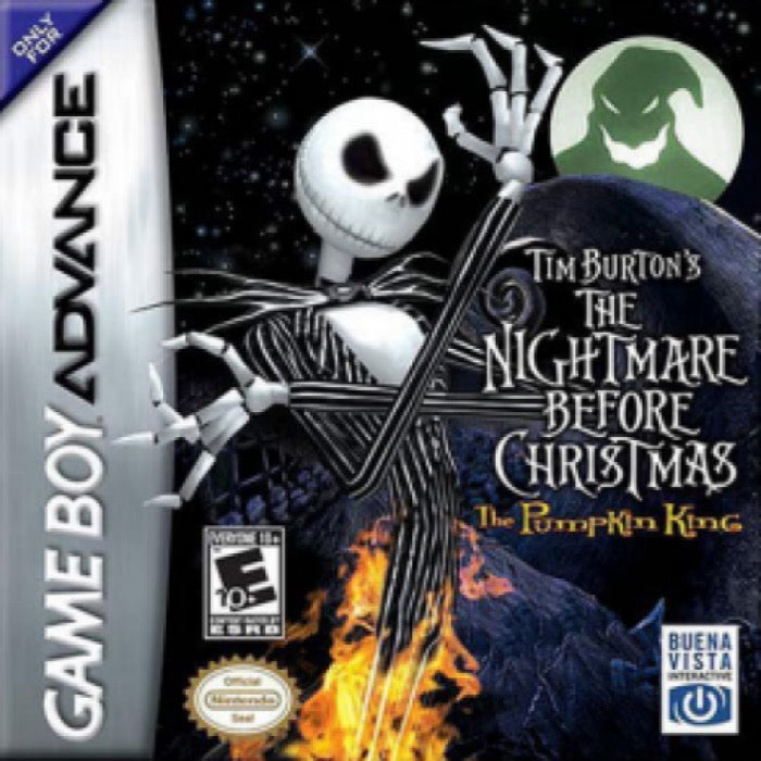 Nightmare Before Christmas The Pumpkin King Cover Art