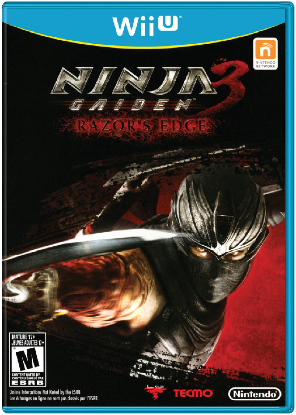 Ninja Gaiden 3 Razor's Edge Cover Art and Product Photo