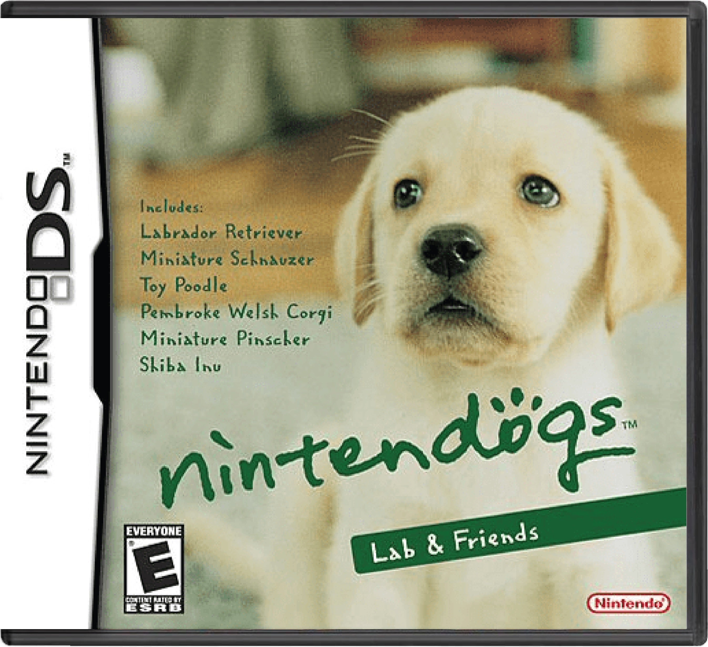 Nintendogs Lab and Friends Cover Art