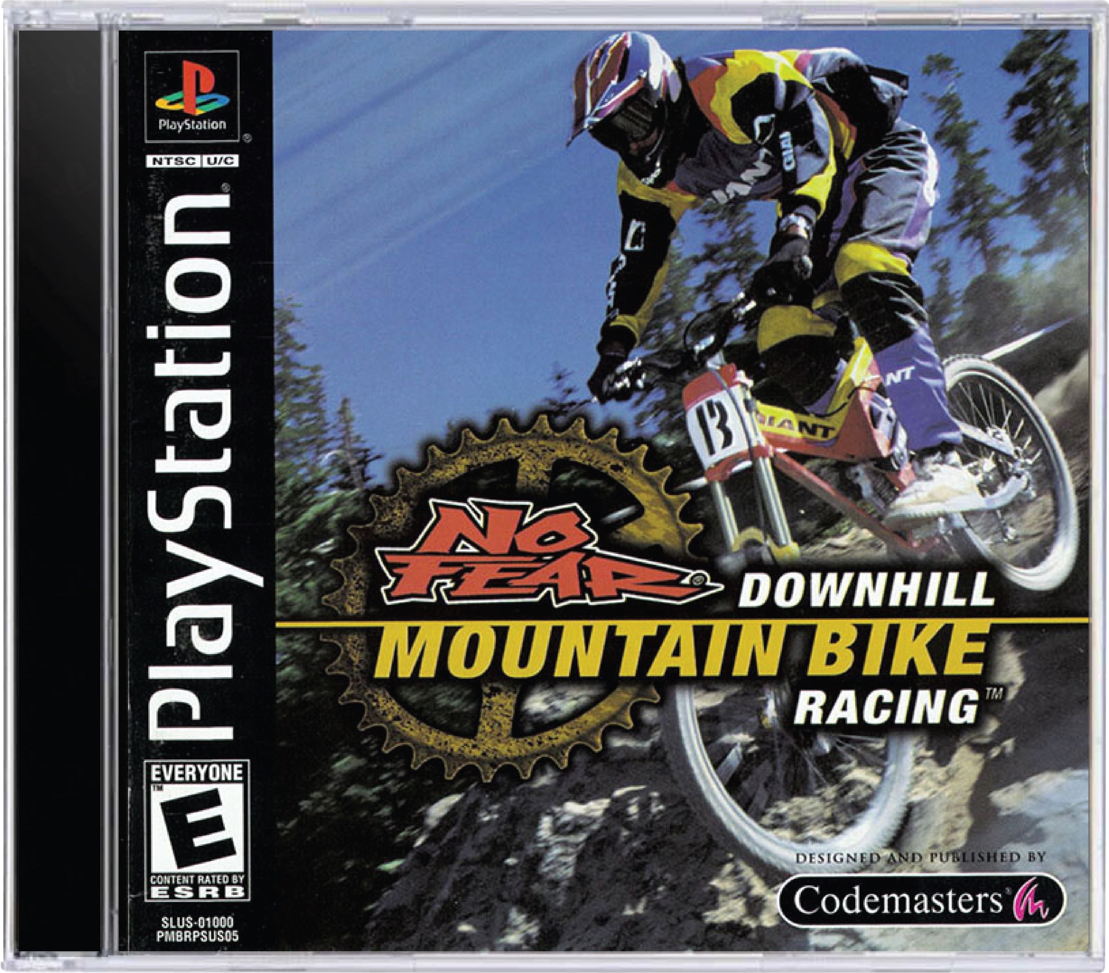 No Fear Downhill Mountain Bike Racing Cover Art and Product Photo