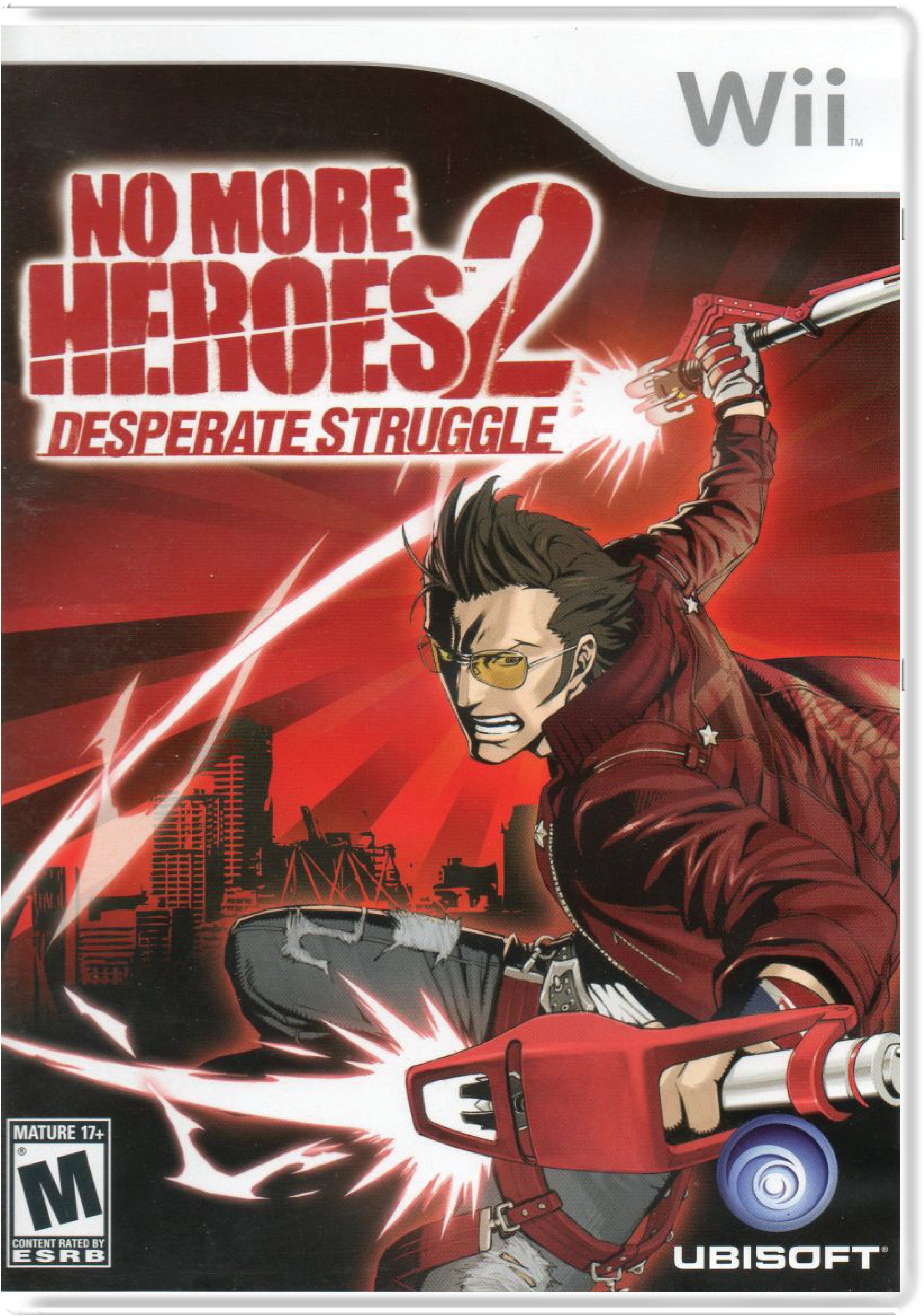 No More Heroes 2 Desperate Struggle Cover Art