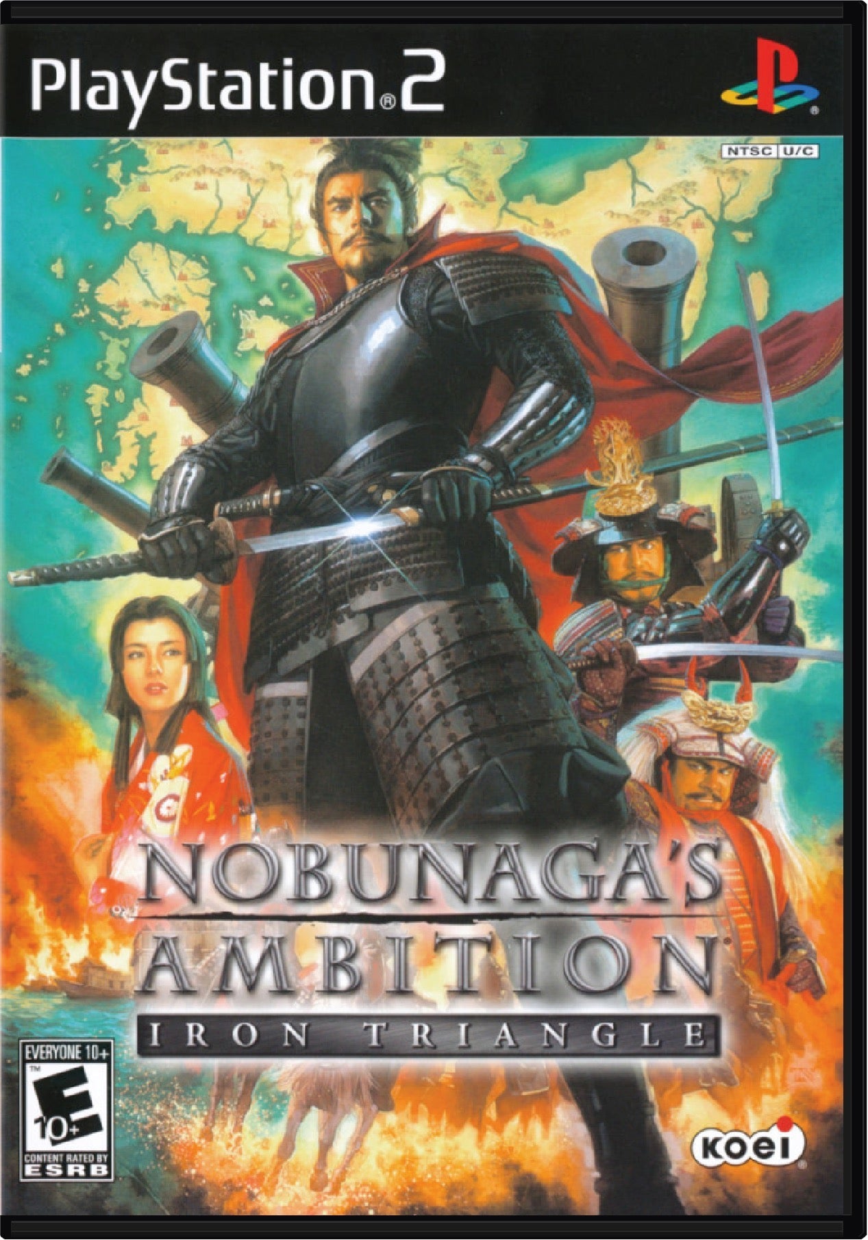 Nobunaga's Ambition Iron Triangle Cover Art and Product Photo