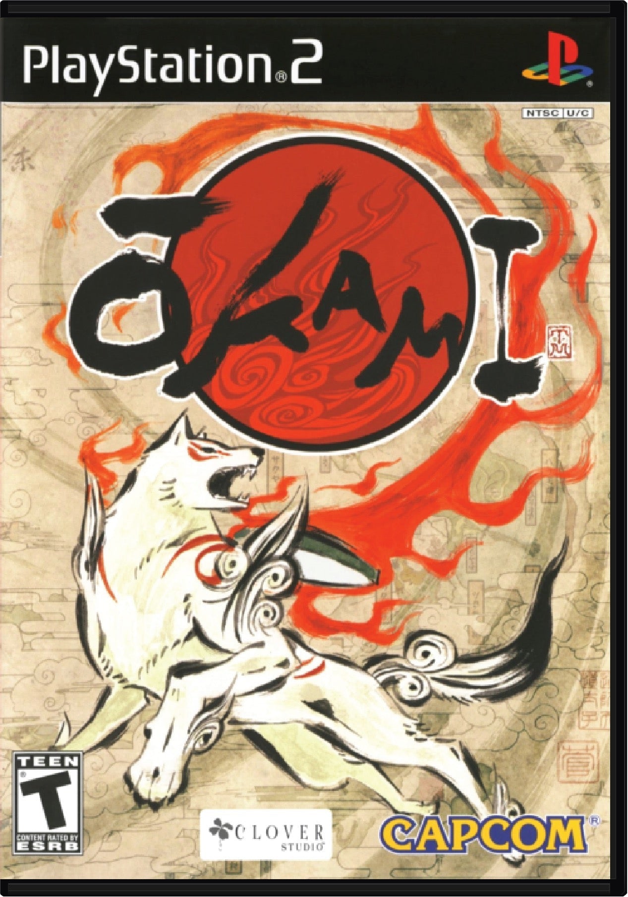 Okami Cover Art and Product Photo