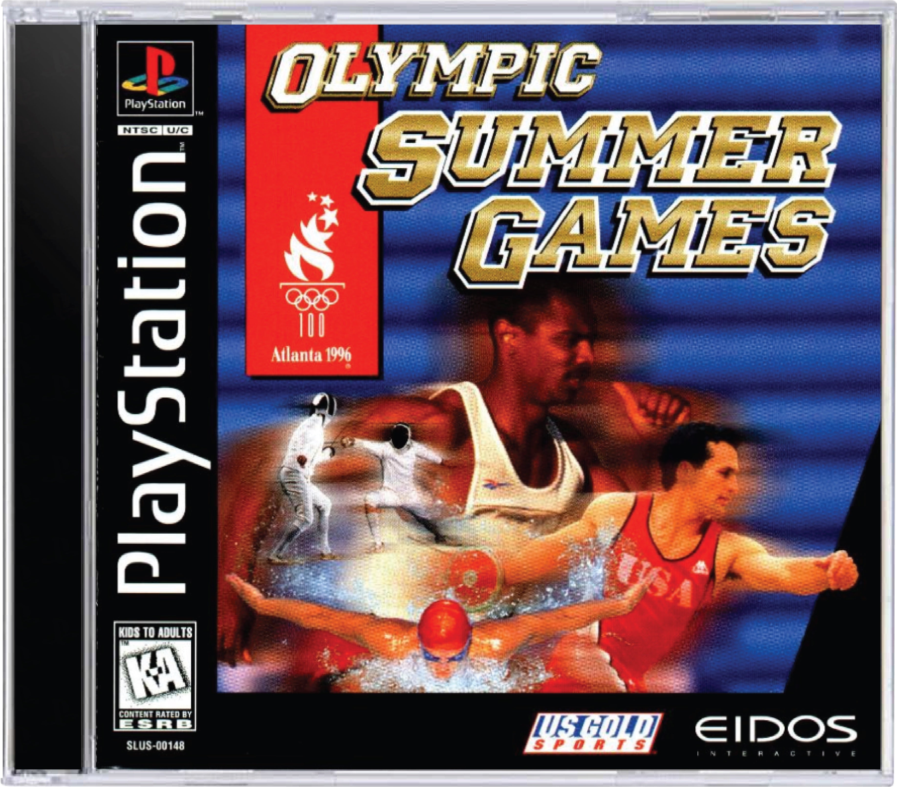 Olympic Summer Games Atlanta 96 Cover Art and Product Photo