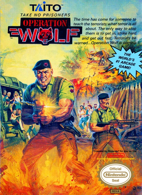Operation Wolf - Nintendo NES