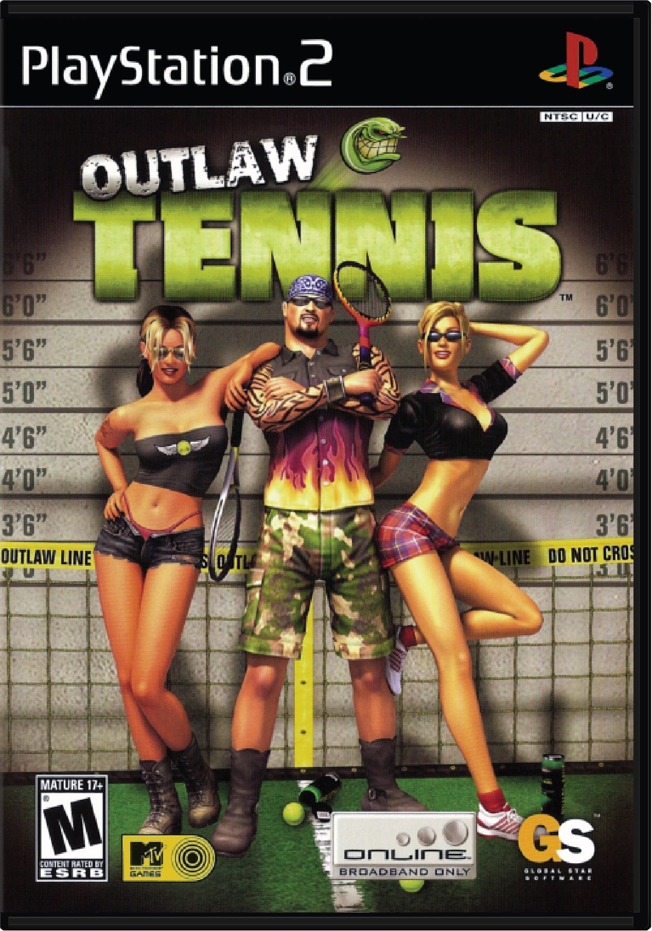 Outlaw Tennis Cover Art and Product Photo