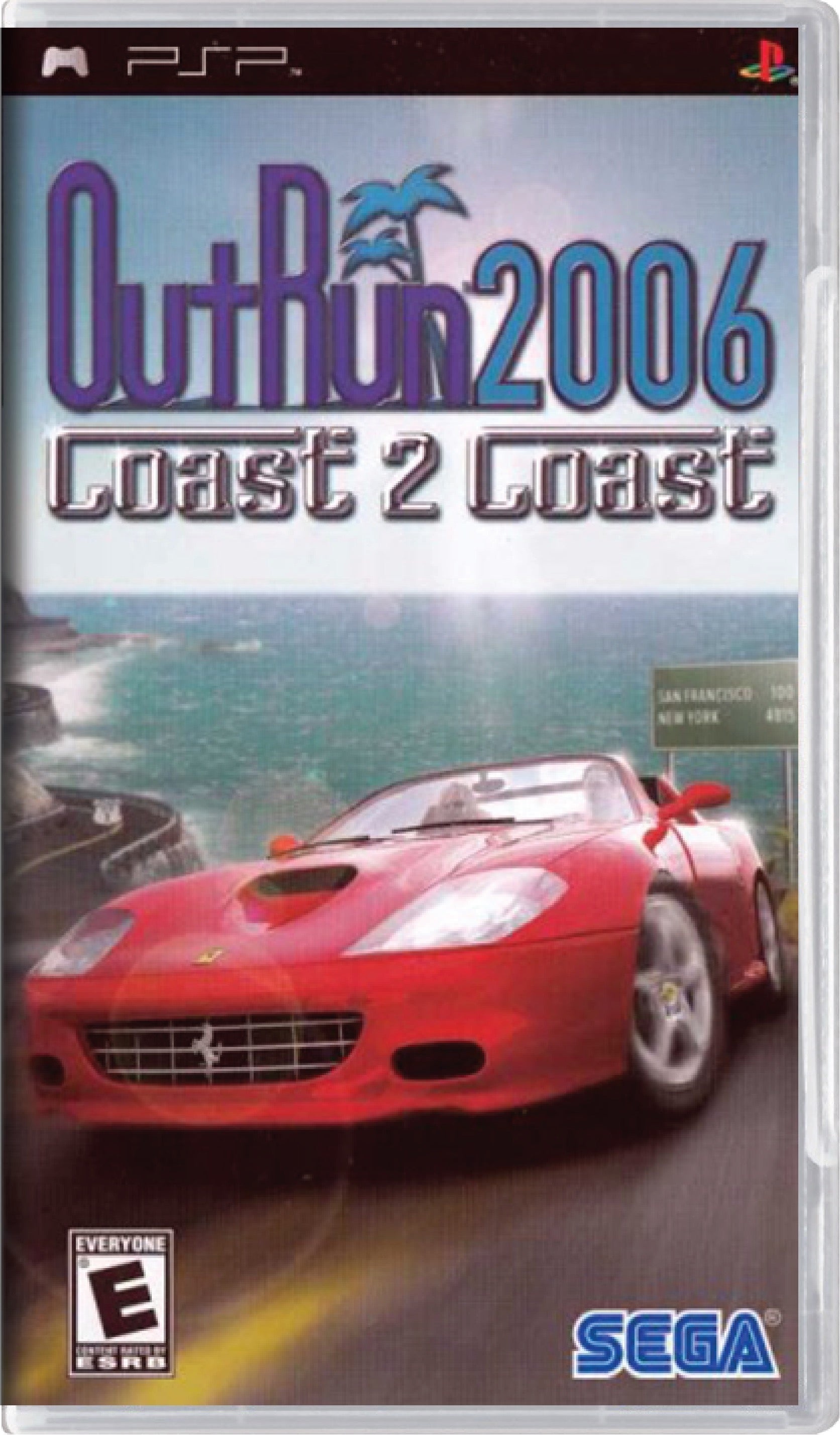 OutRun 2006 Coast 2 Coast Cover Art