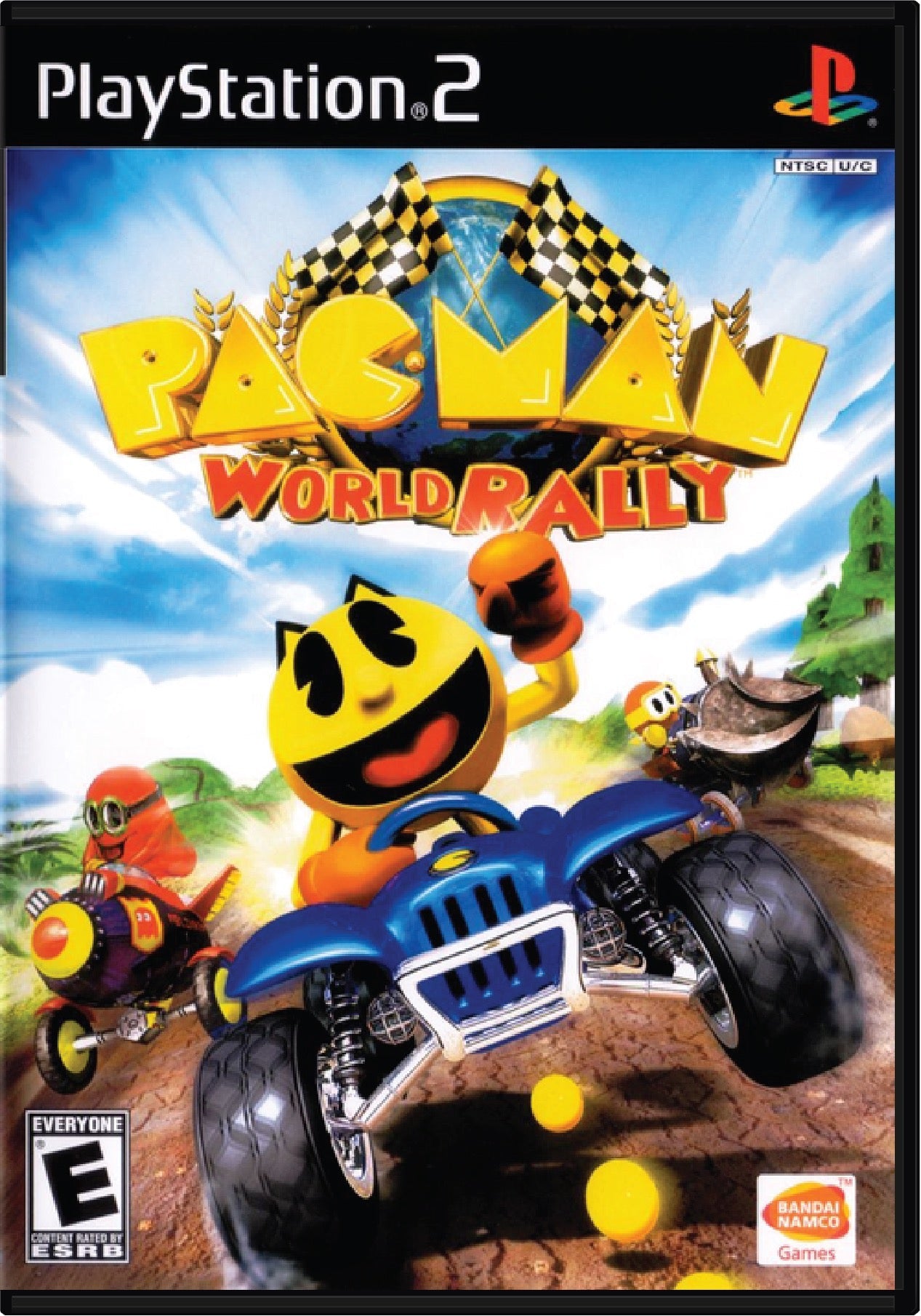 Pac-Man World Rally Cover Art and Product Photo