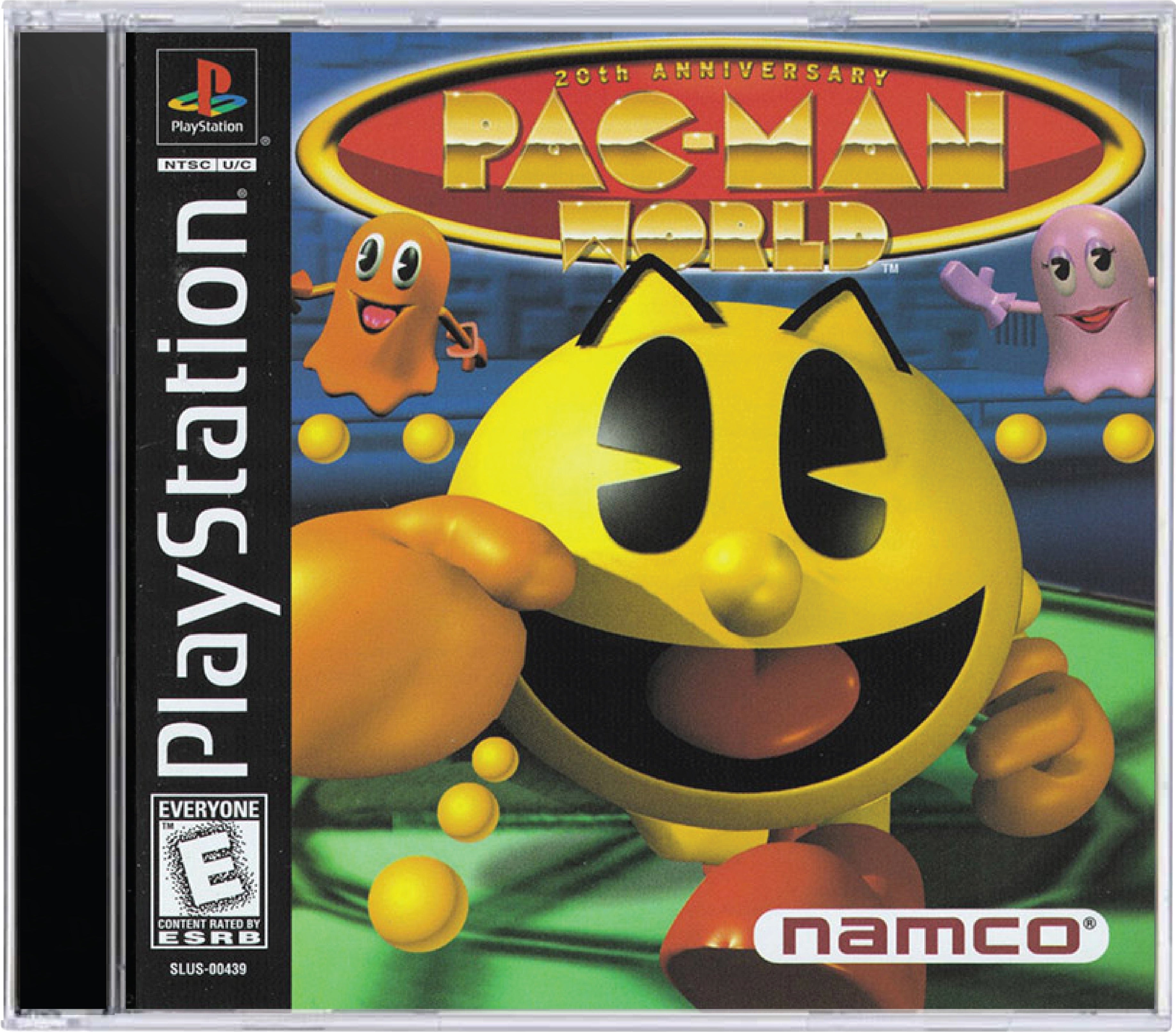 Pac-Man World Cover Art and Product Photo