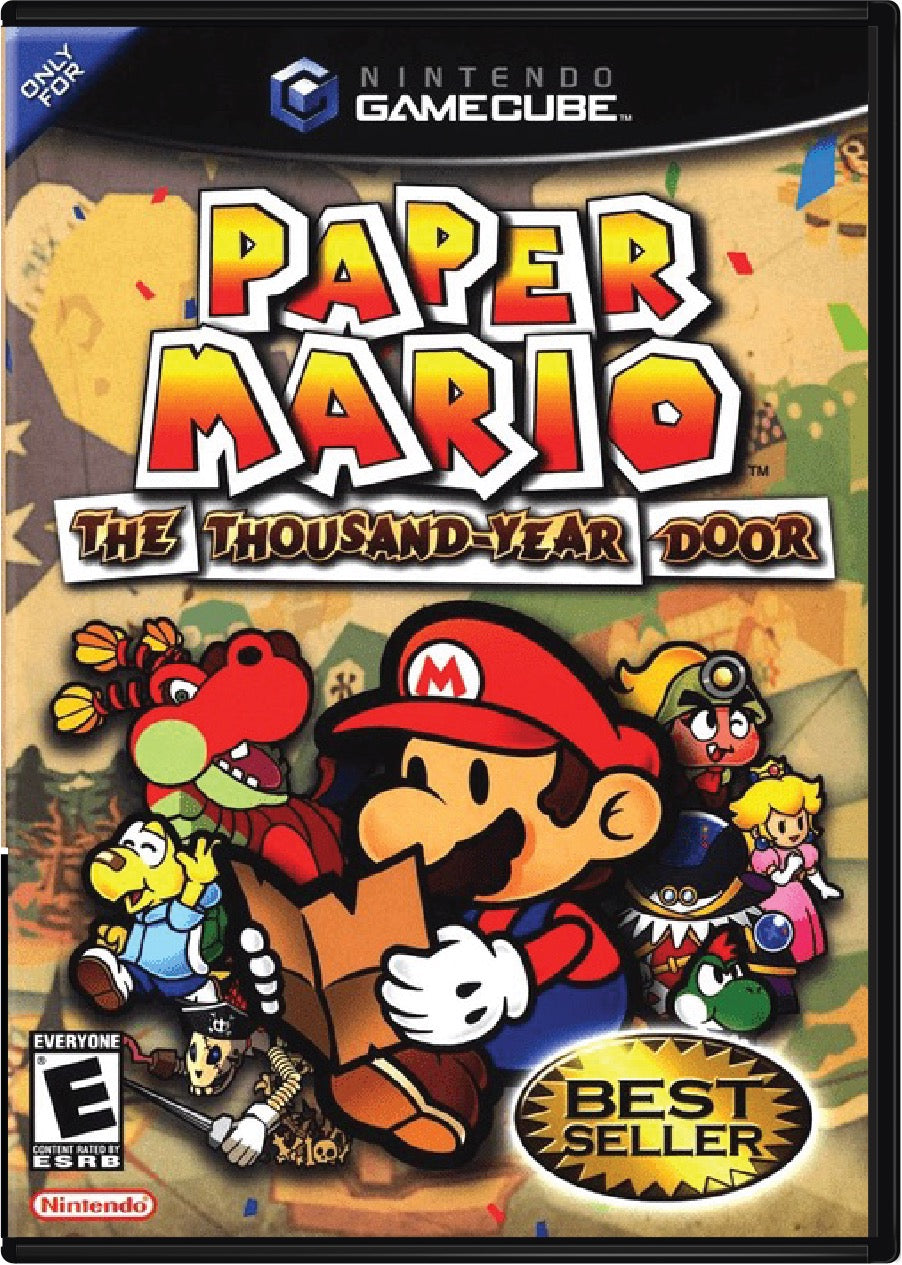 Paper Mario Thousand Year Door Cover Art and Product Photo