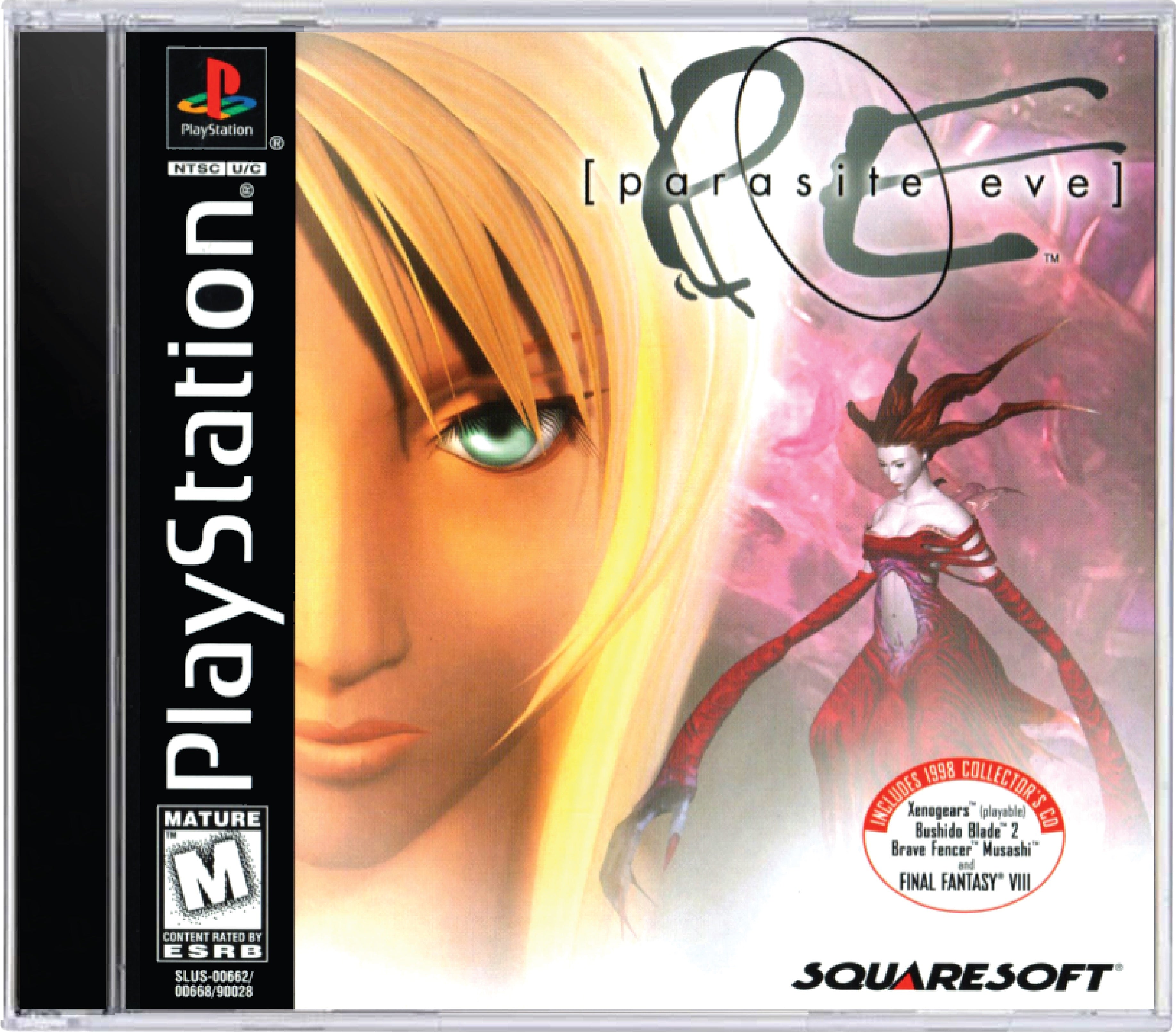 Parasite Eve Cover Art and Product Photo