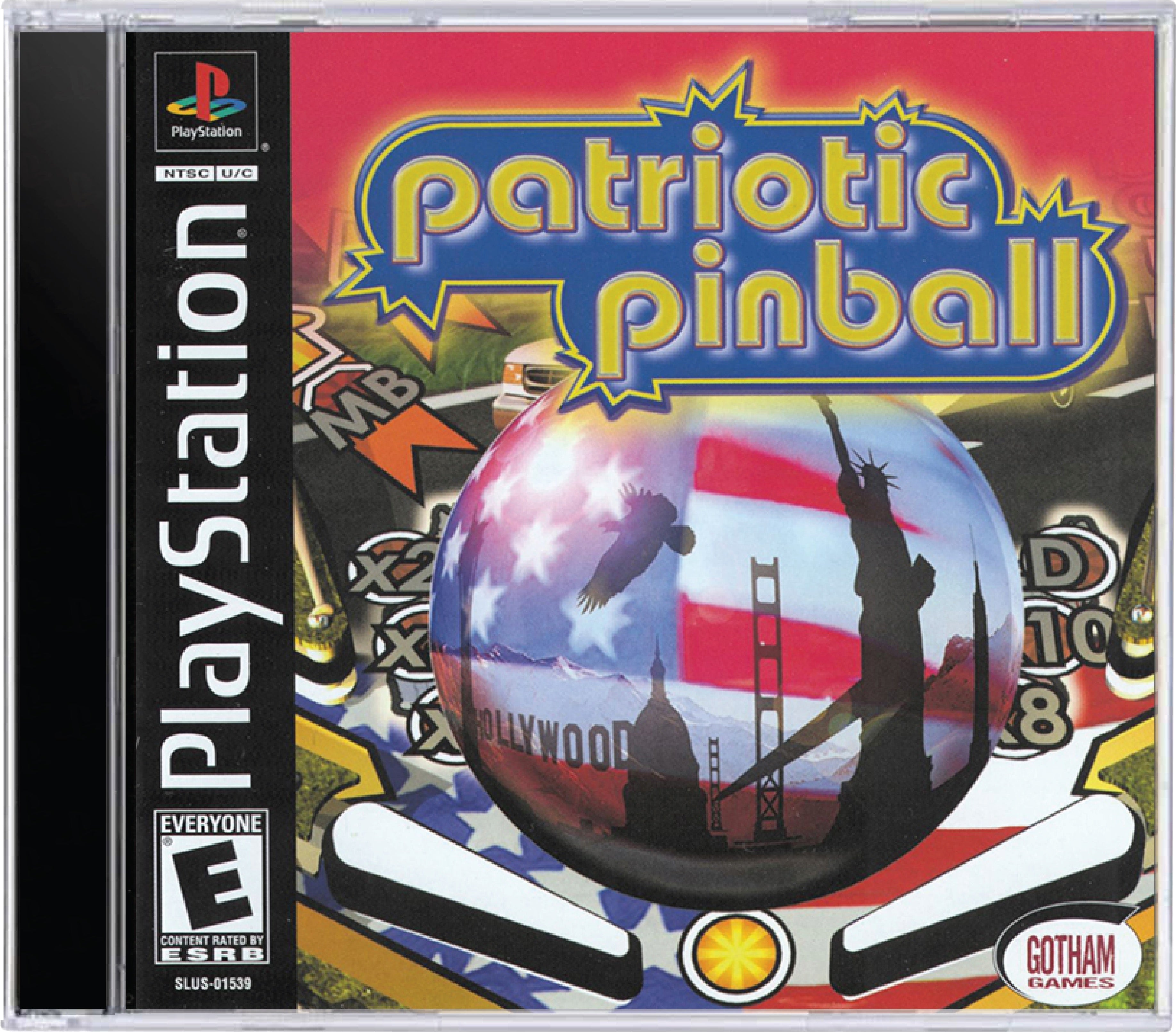 Patriotic Pinball Cover Art and Product Photo