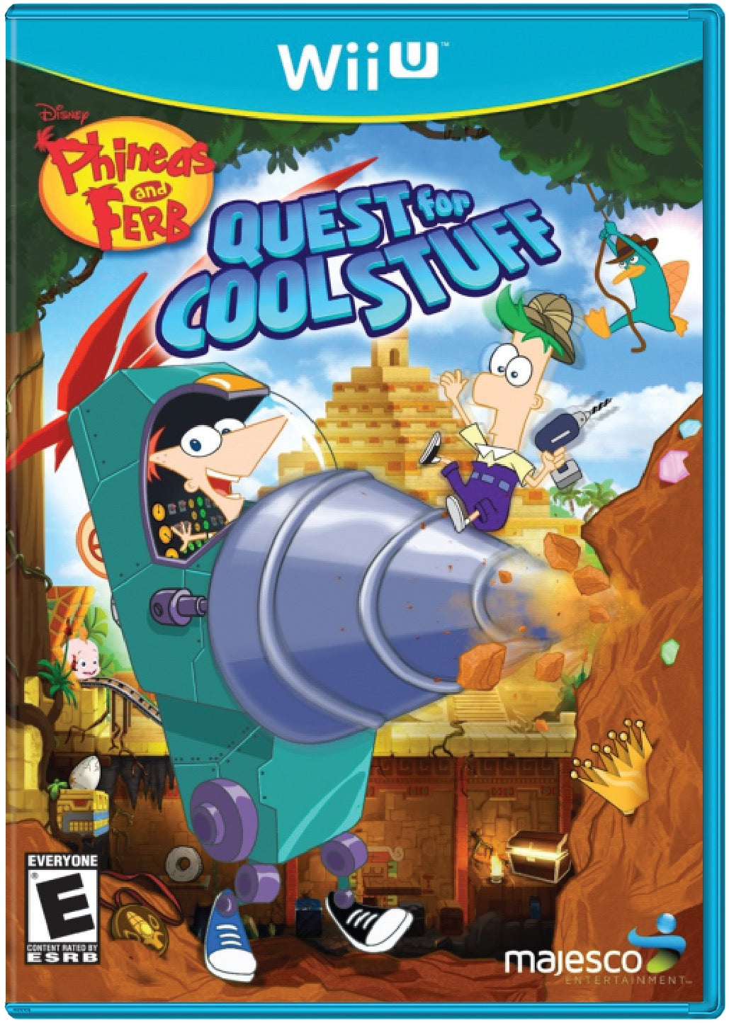 Phineas & Ferb Quest for Cool Stuff Cover Art and Product Photo