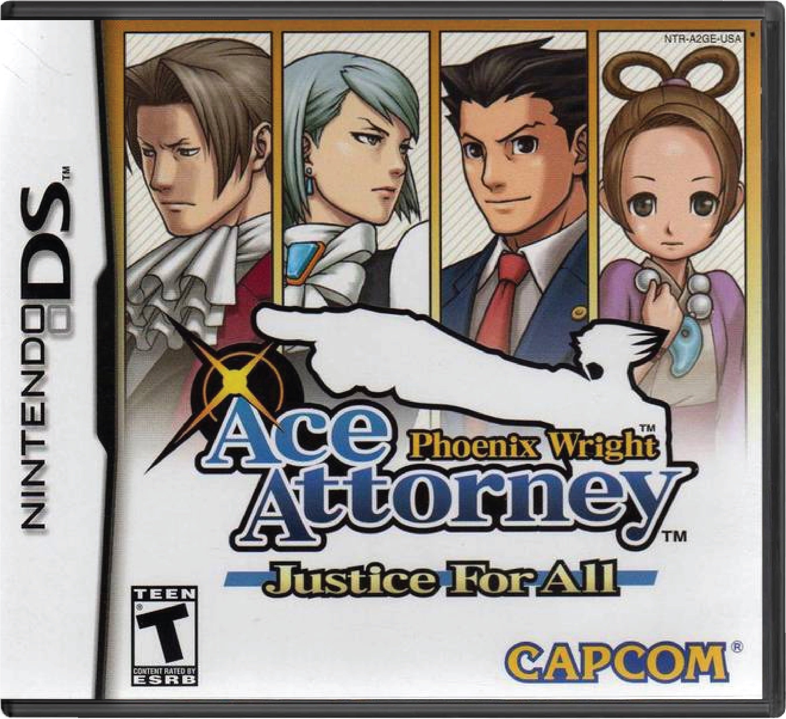 Phoenix Wright Ace Attorney Justice For All Cover Art