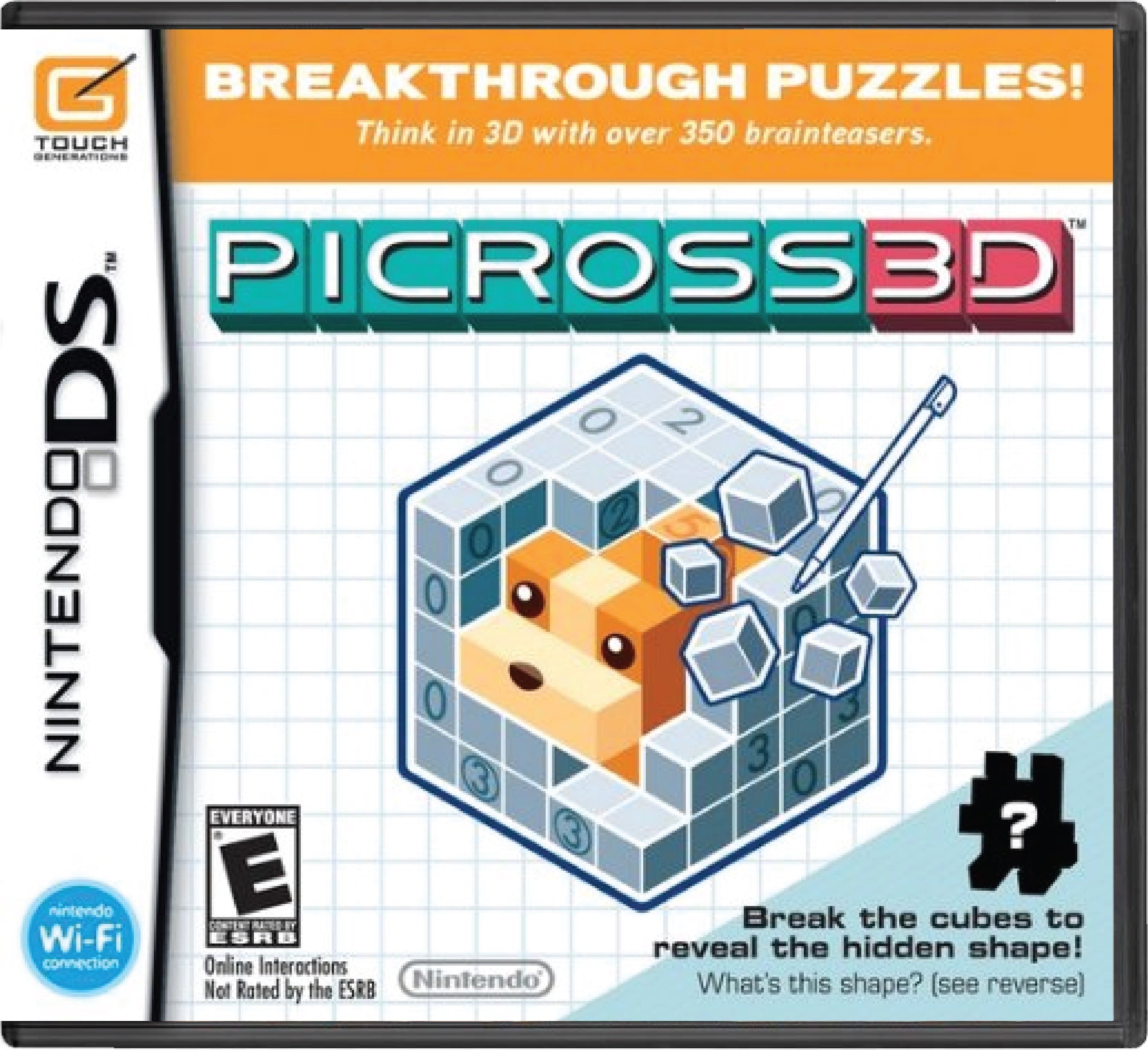 Picross 3D Cover Art