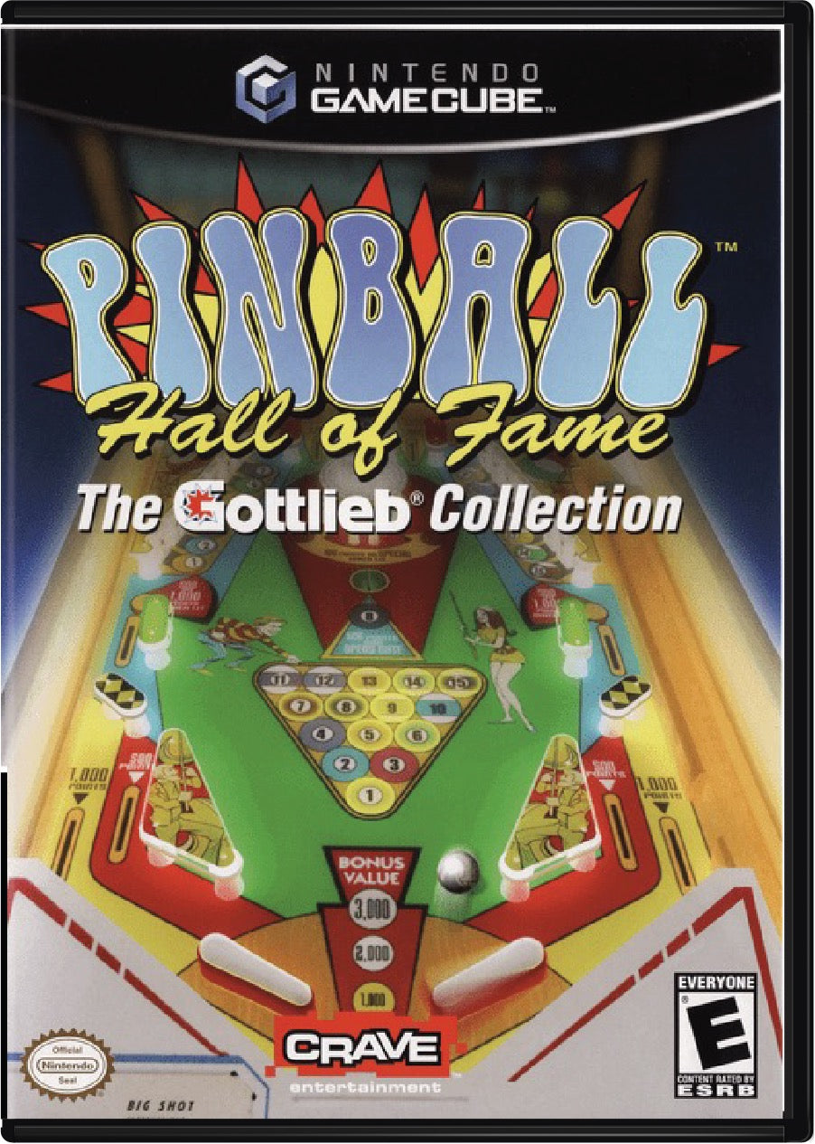 Pinball Hall of Fame The Gottlieb Collection Cover Art and Product Photo