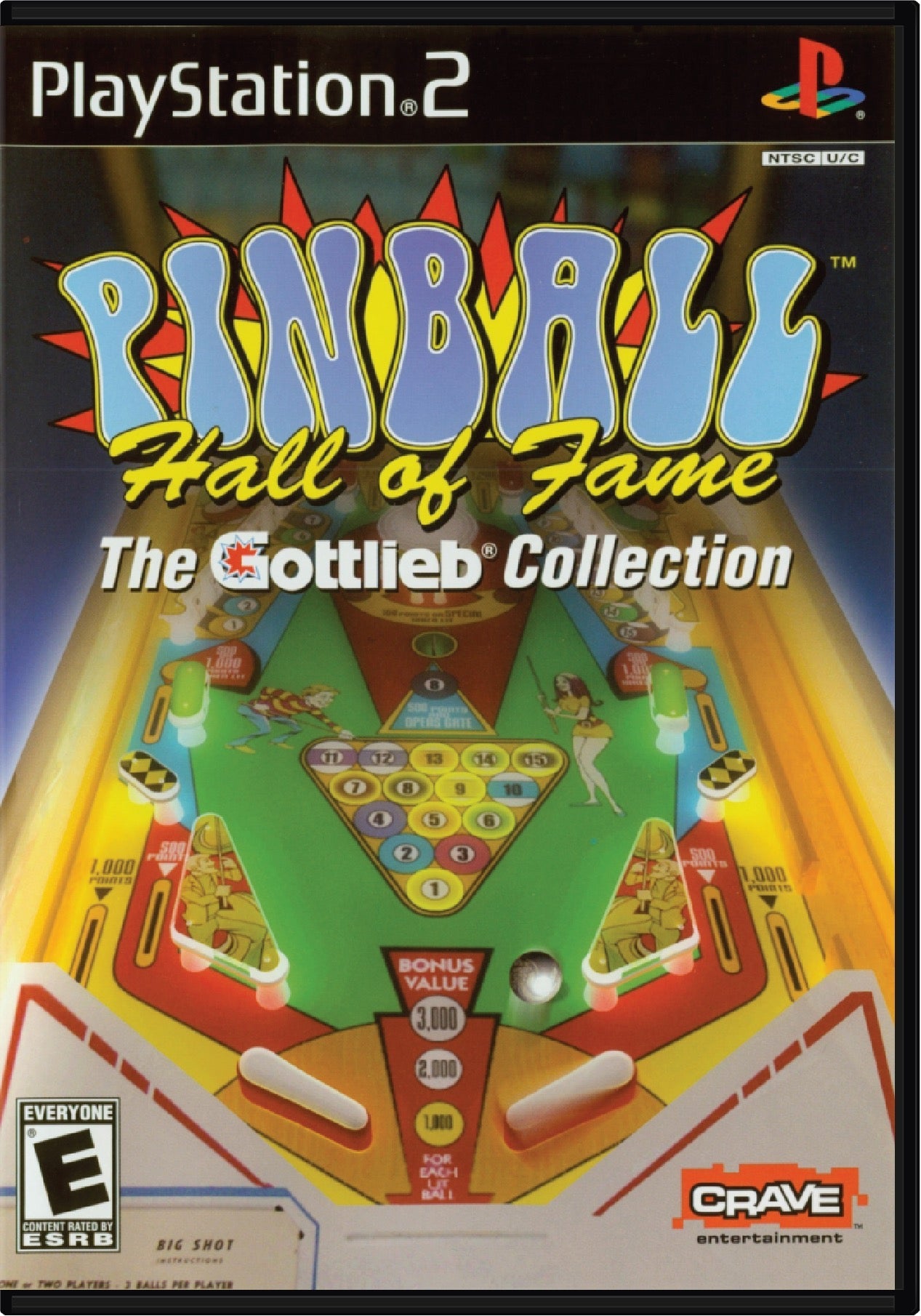 Pinball Hall of Fame The Gottlieb Collection Cover Art and Product Photo