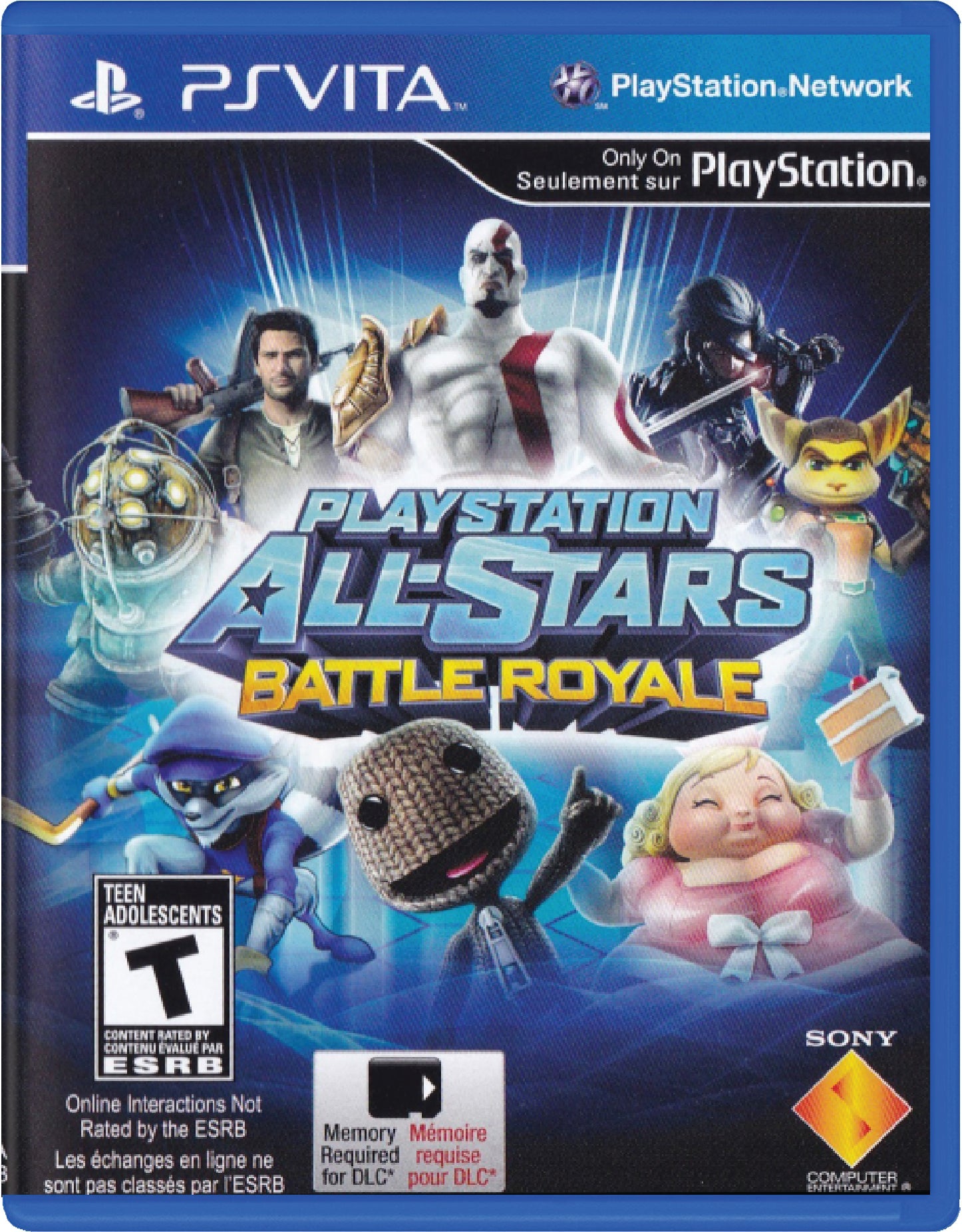 Playstation All-Stars Battle Royale Cover Art