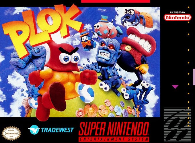 Plok Cover Art