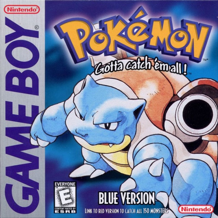 Pokemon Blue Cover Art