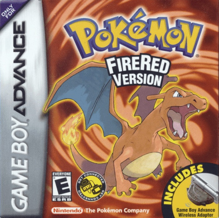 Pokemon Fire Red Cover Art