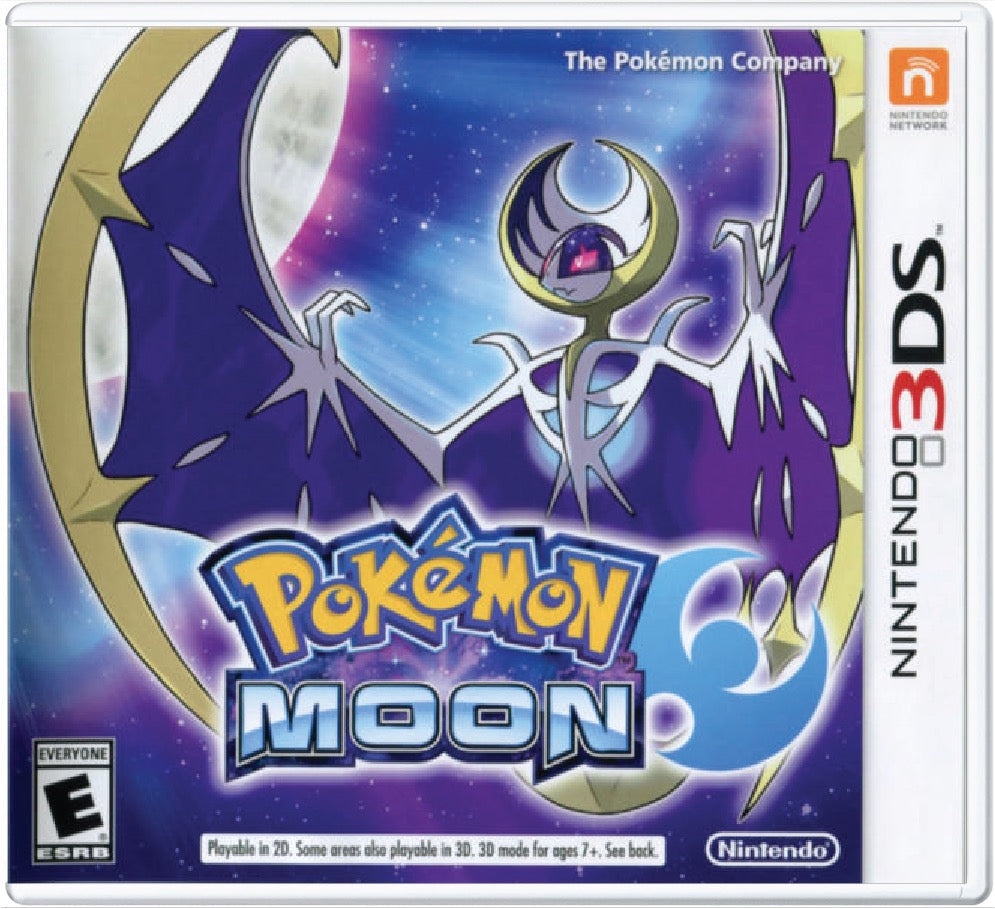 Pokemon Moon Cover Art