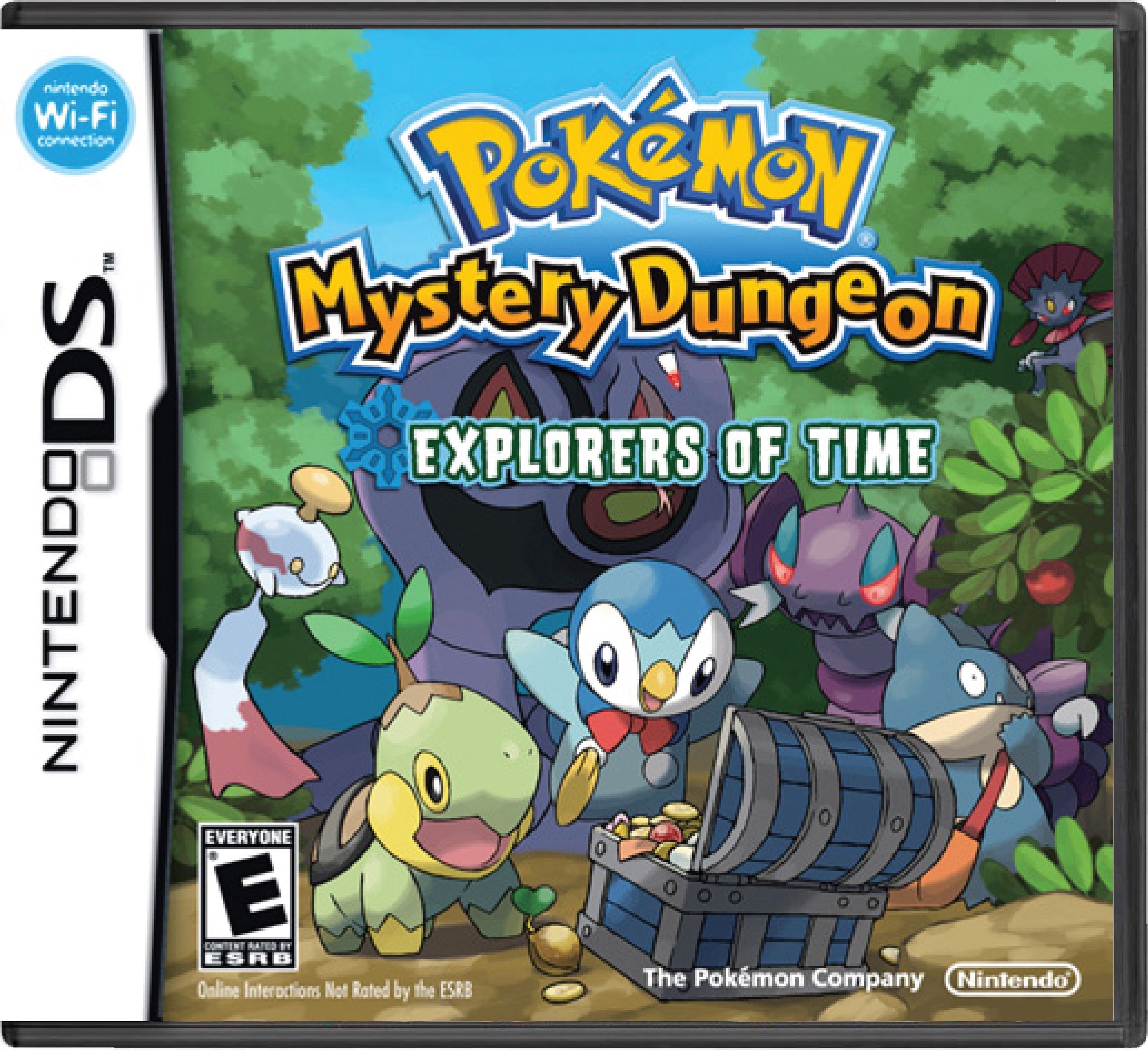 Pokemon Mystery Dungeon Explorers of Time Cover Art