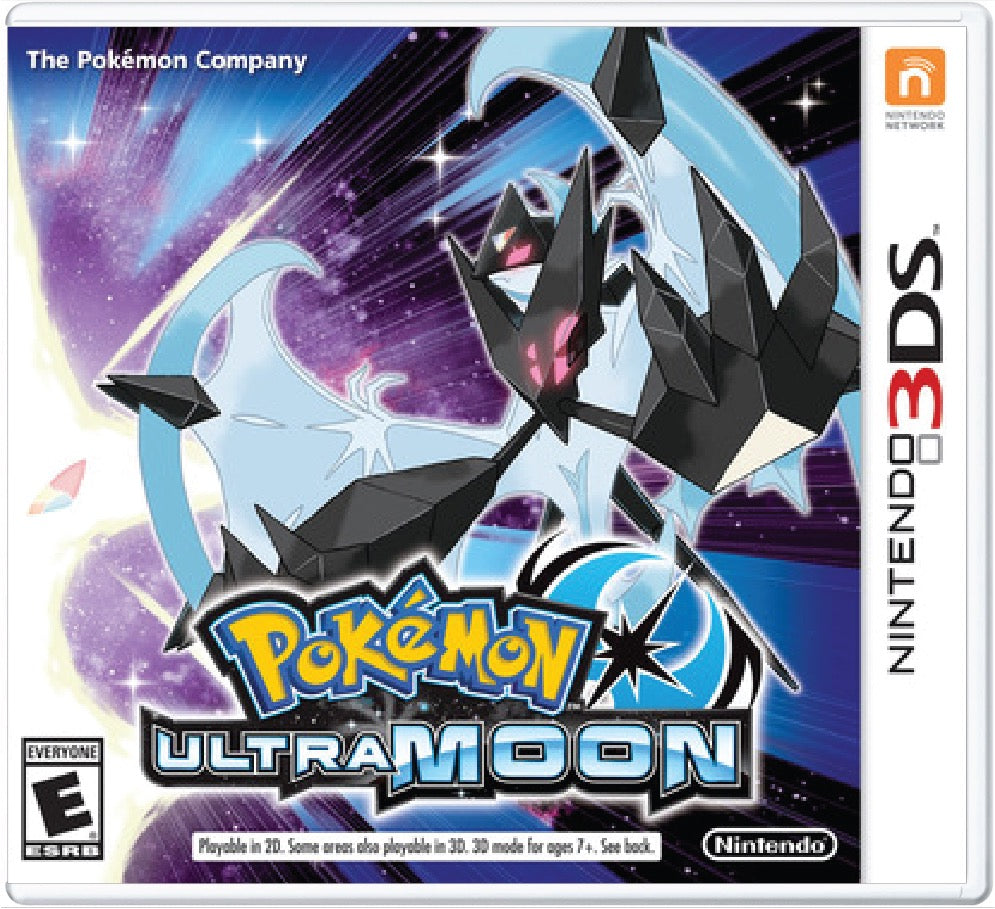 Pokemon Ultra Moon Cover Art