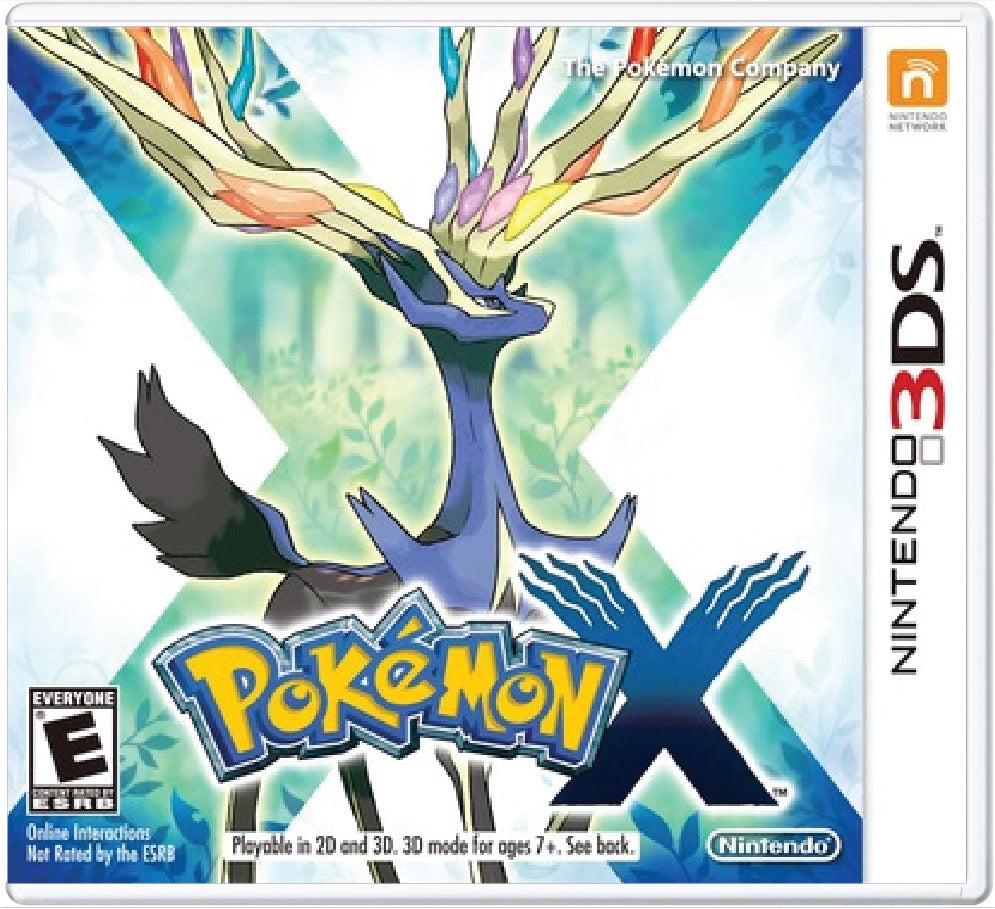 Pokemon X Cover Art