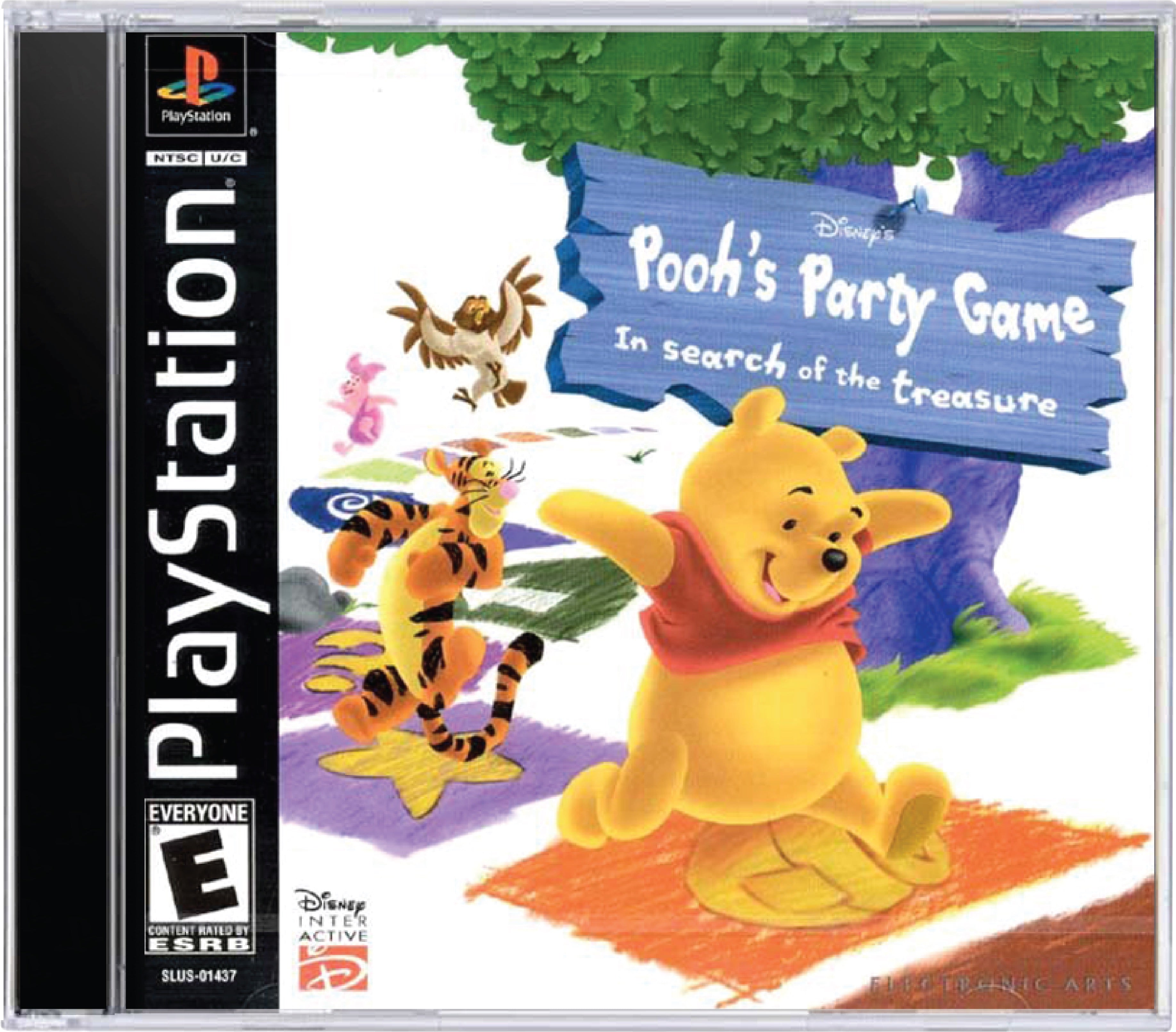 Pooh's Party Game in Search of the Treasure Cover Art and Product Photo