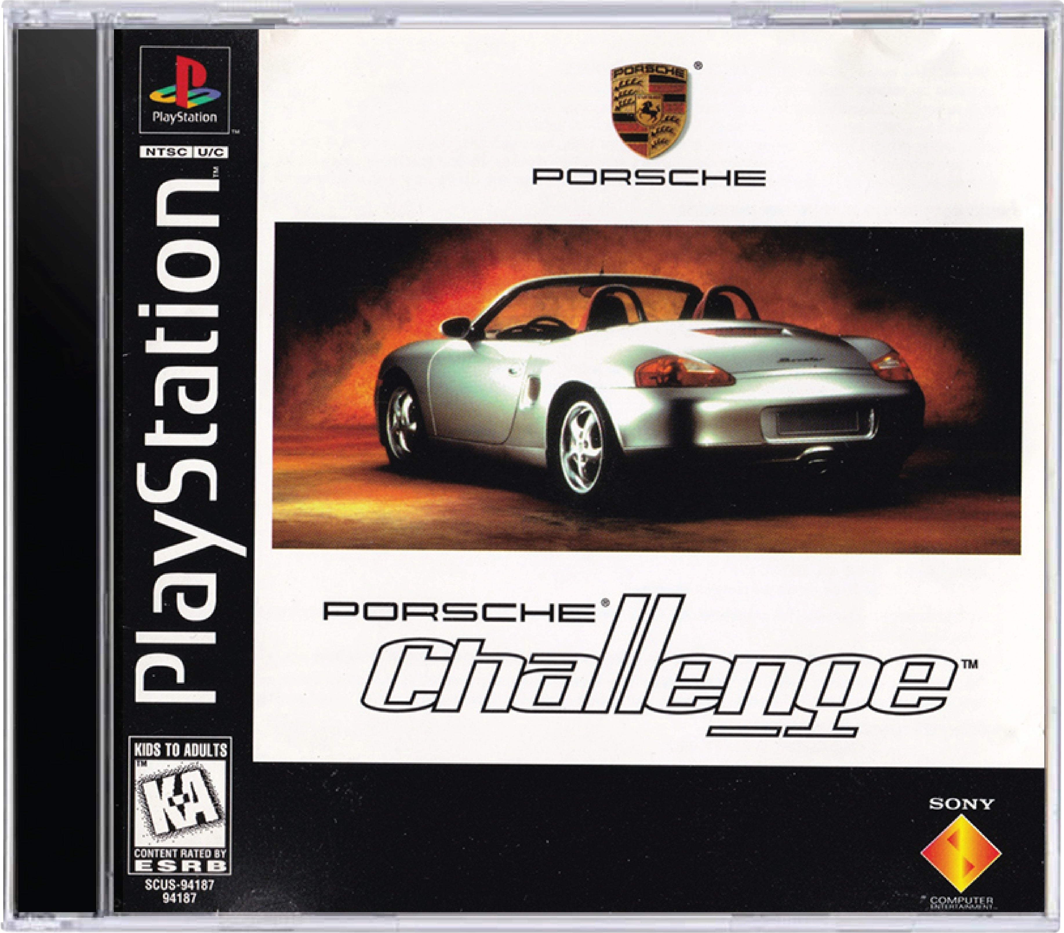 Porsche Challenge Cover Art and Product Photo