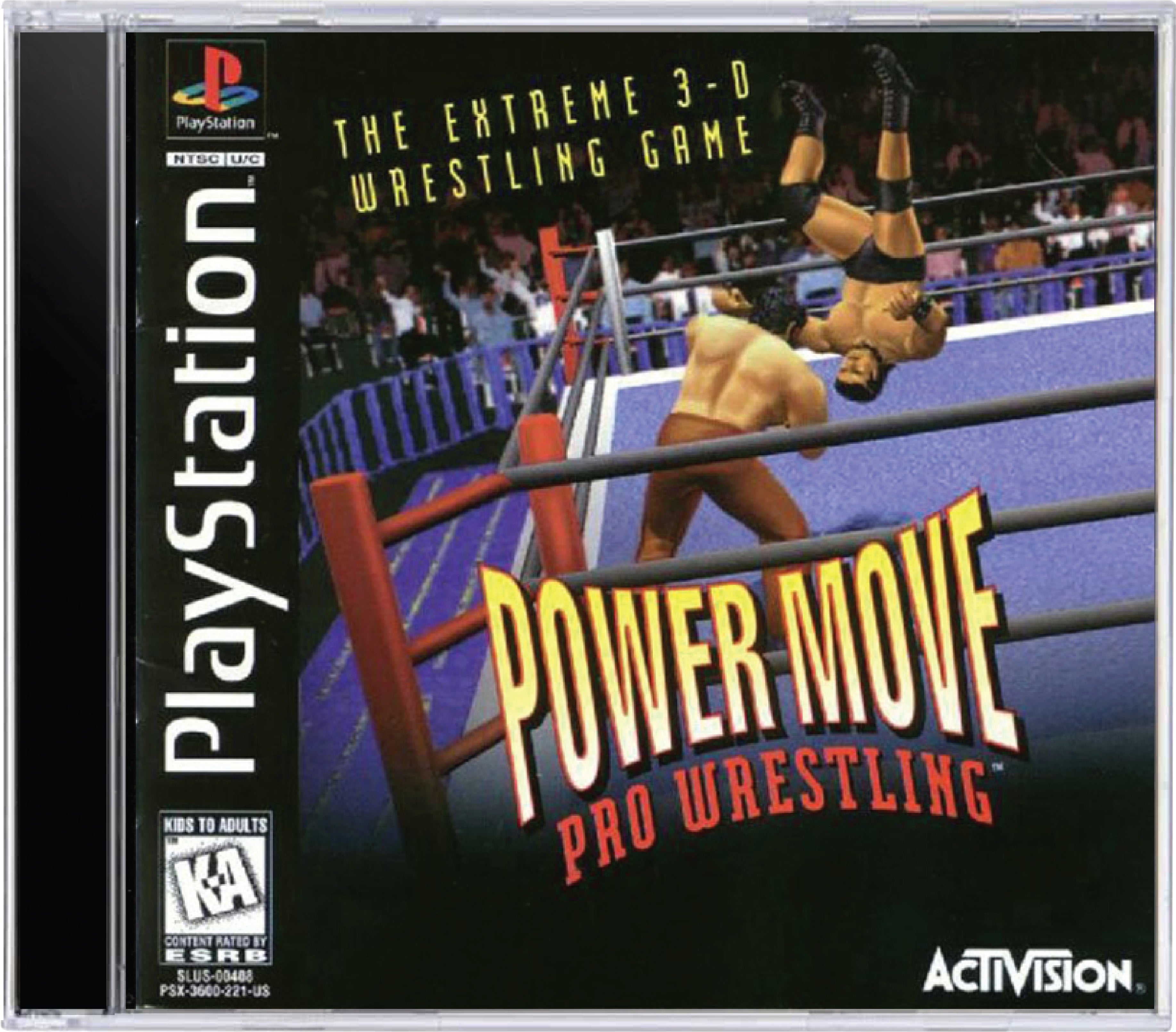 Power Move Pro Wrestling Cover Art and Product Photo