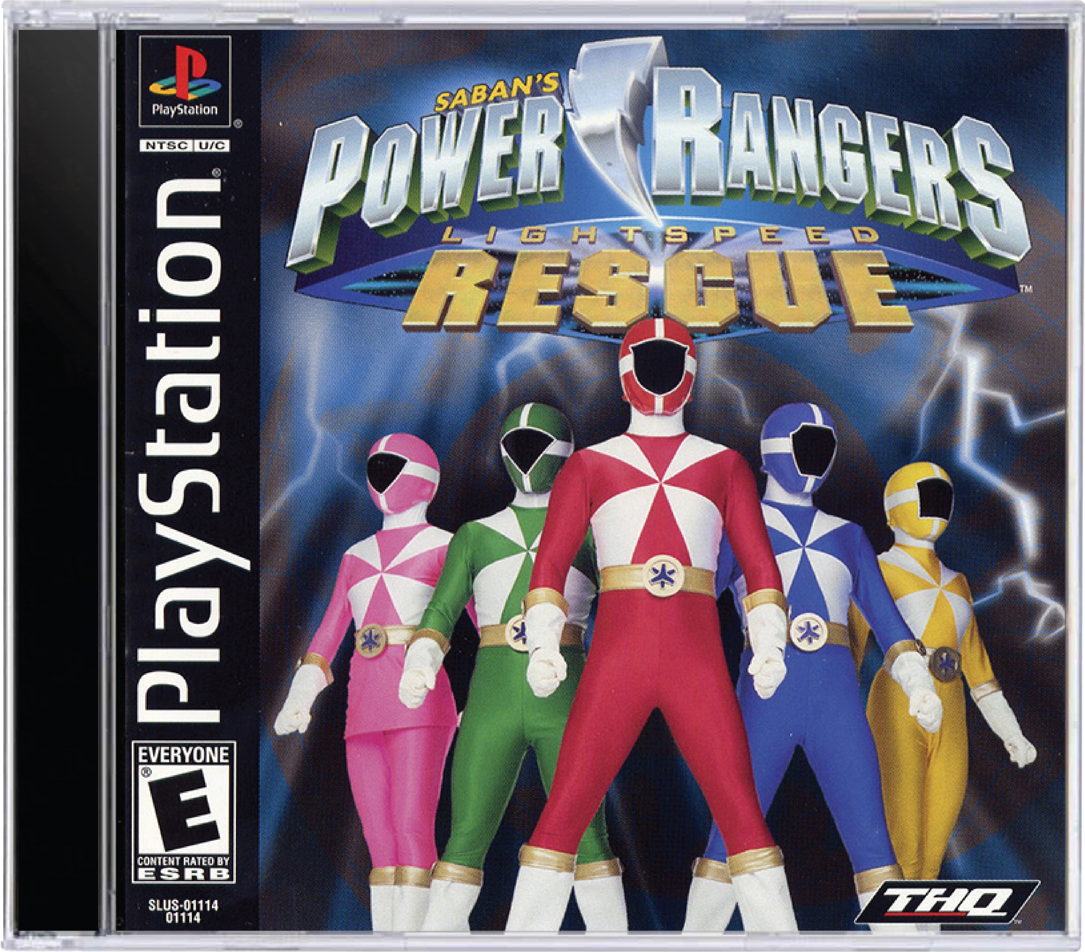 Power Rangers Lightspeed Rescue Cover Art and Product Photo