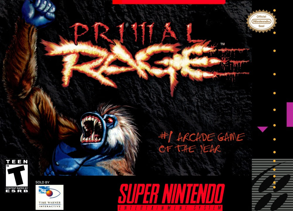 Primal Rage Cover Art