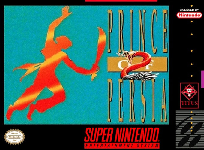 Prince of Persia 2 Cover Art